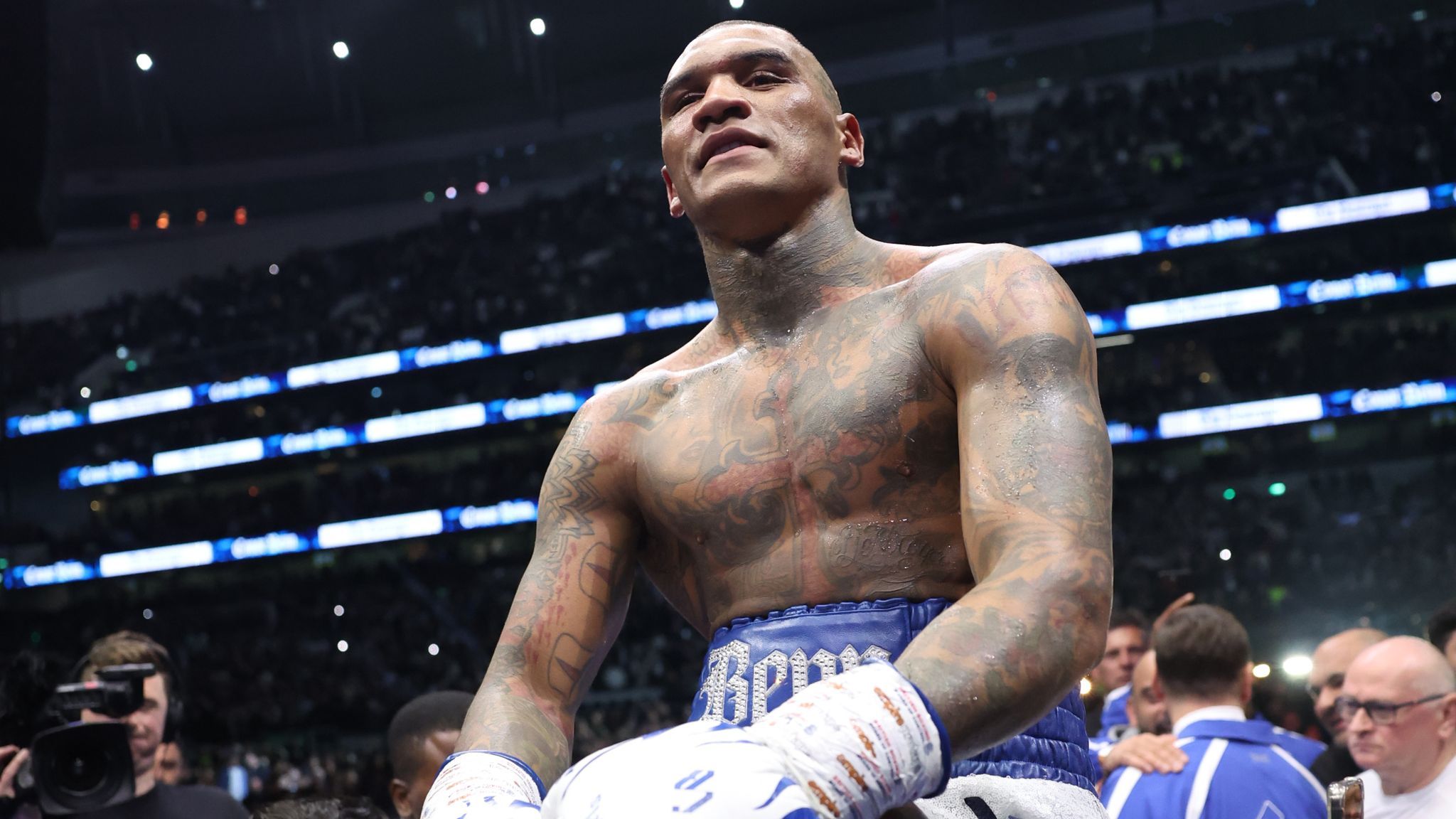 2048x1152 Conor Benn beats Chris Eubank Jr but still wants to emulate his father and win WBC world championship