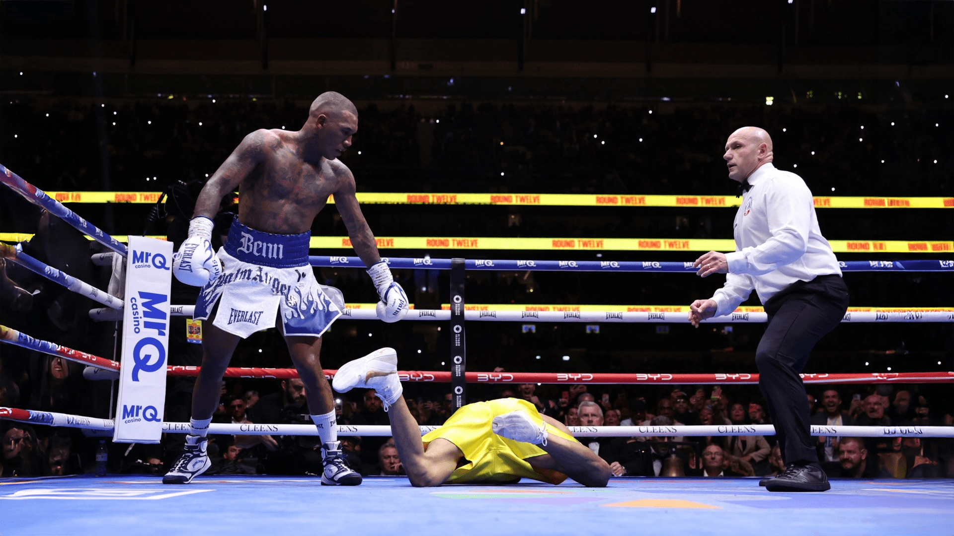 1920x1080 Conor Benn white washes, drops Chris Eubank Jr. twice to win lopsided decision. DAZN News US