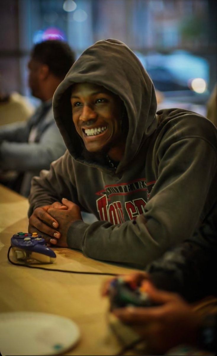 733x1200 Football guy aesthetic. Isaiah joe wallpaper, College athlete aesthetic male, Niggas