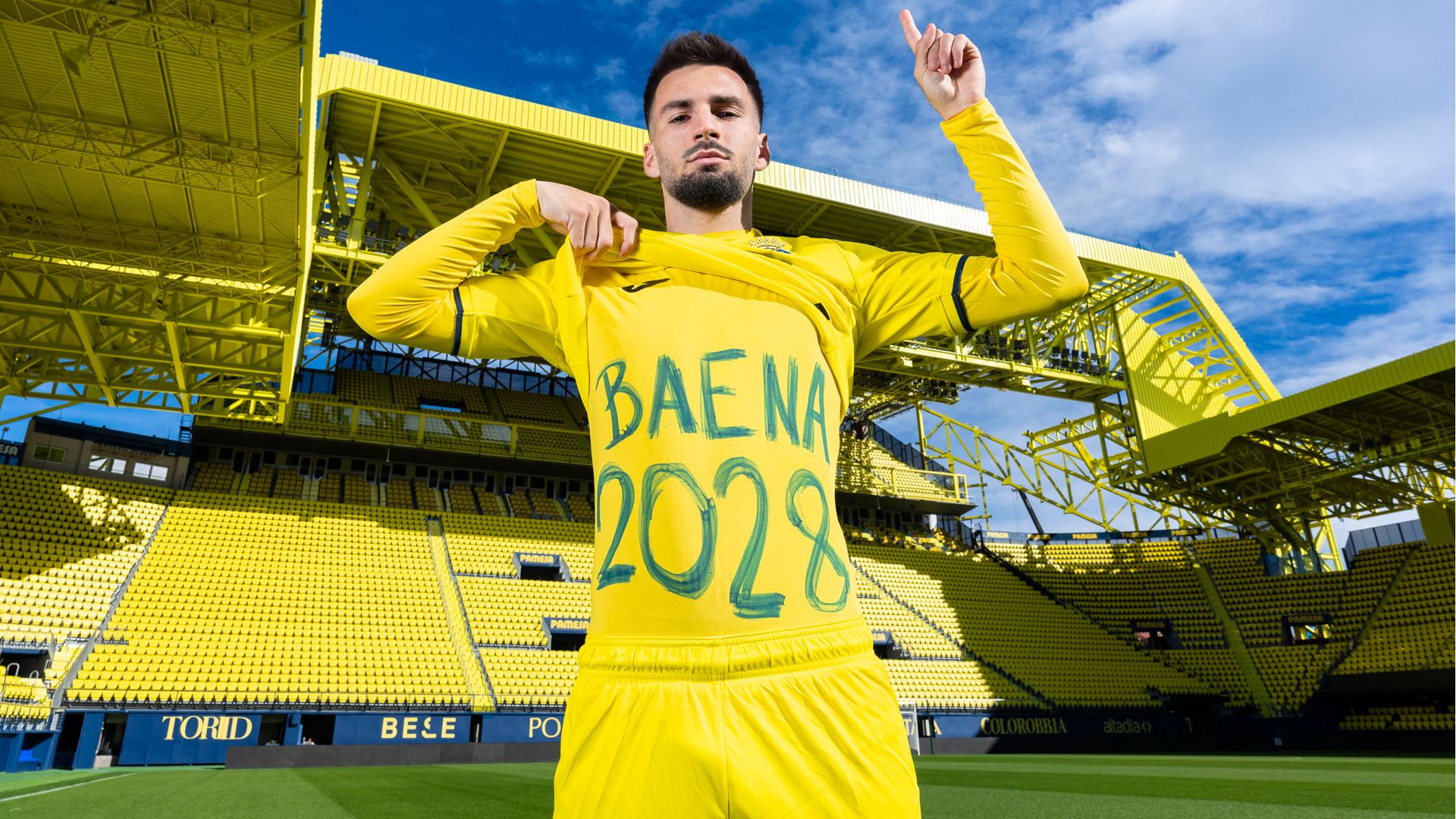 1920x1080 Álex Baena will be a Yellow until 2028 Oficial del Villarreal CF