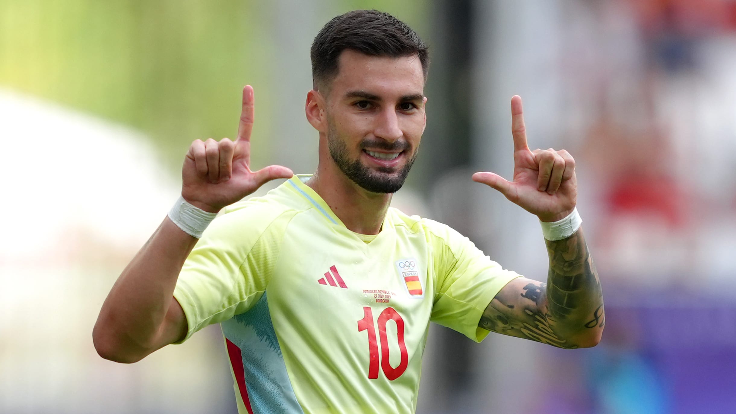 2440x1372 EURO winners Alex Baena and Fermin Lopez steer Spain into men's football knockout stages at Paris 2024