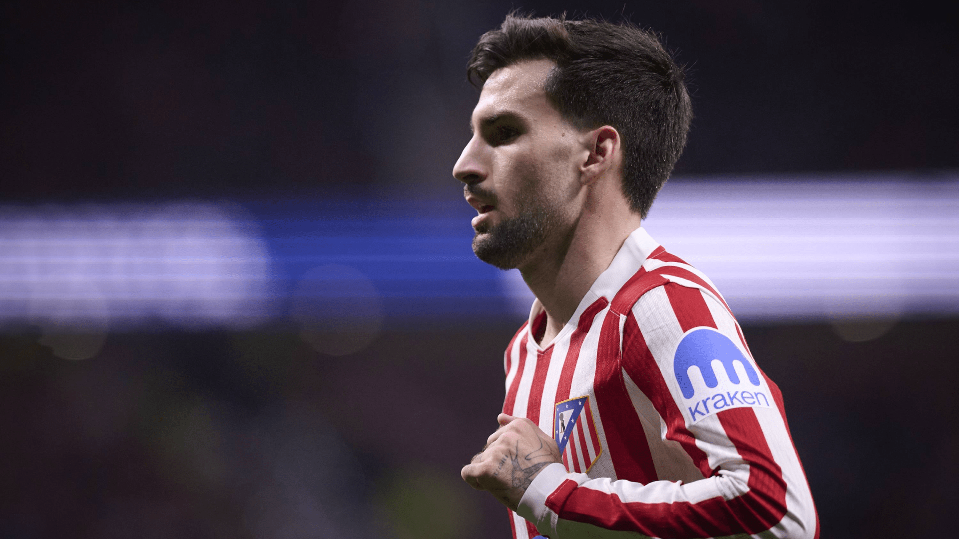 1920x1080 Durísimo palo de Simeone a Álex Baena en el Atlético de Madrid
