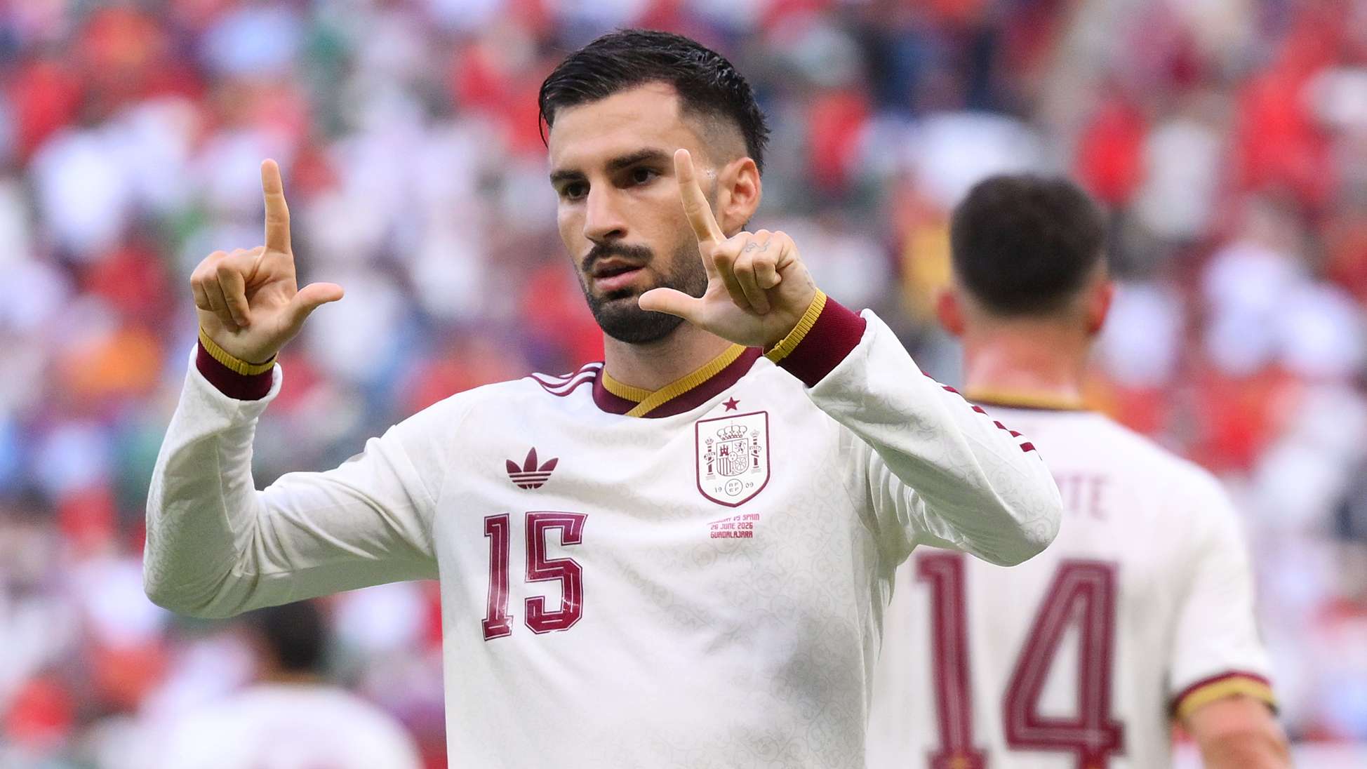 1948x1096 Spain player ratings vs Uruguay: Fernando Muslera's howler opens the door for Alex Baena to send reigning European champions top of World Cup group. Goal.com US