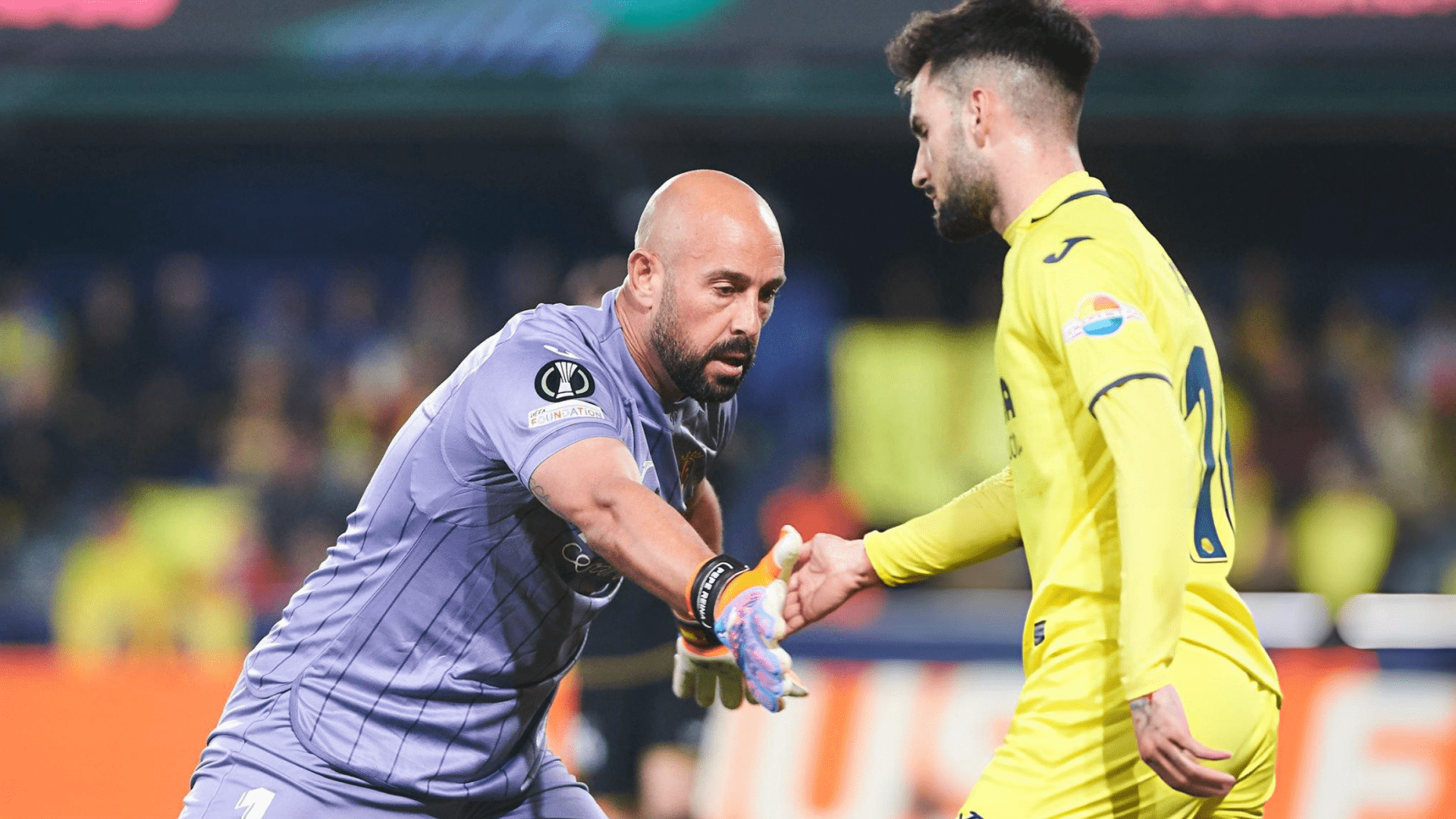 1920x1080 Álex Baena, Pepe Reina y su emotivo momento en DAZN: Has sido como un padre para mí, me ha pegado tirones de oreja para que no me saliera del camino