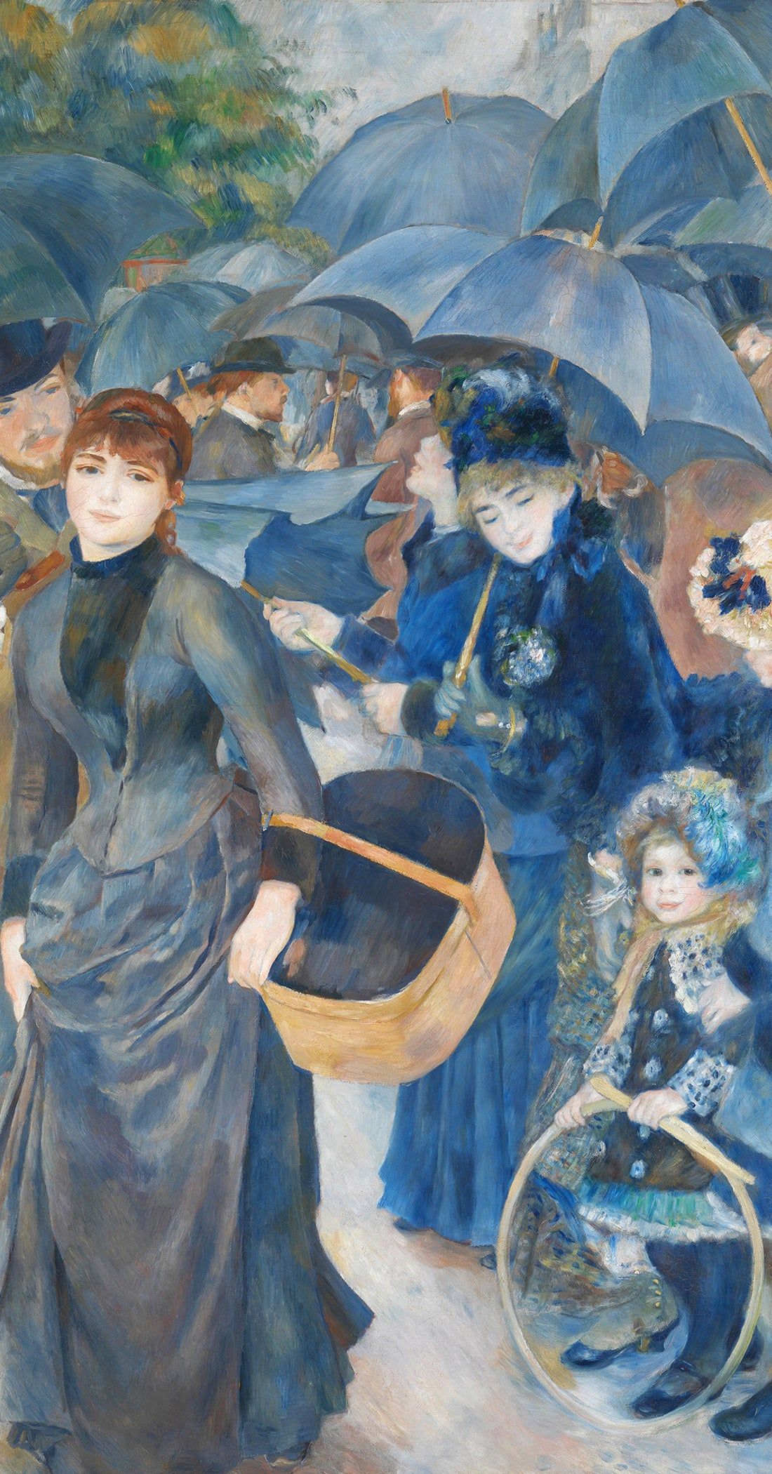1100x2100 The Umbrellas By Pierre Auguste Renoir