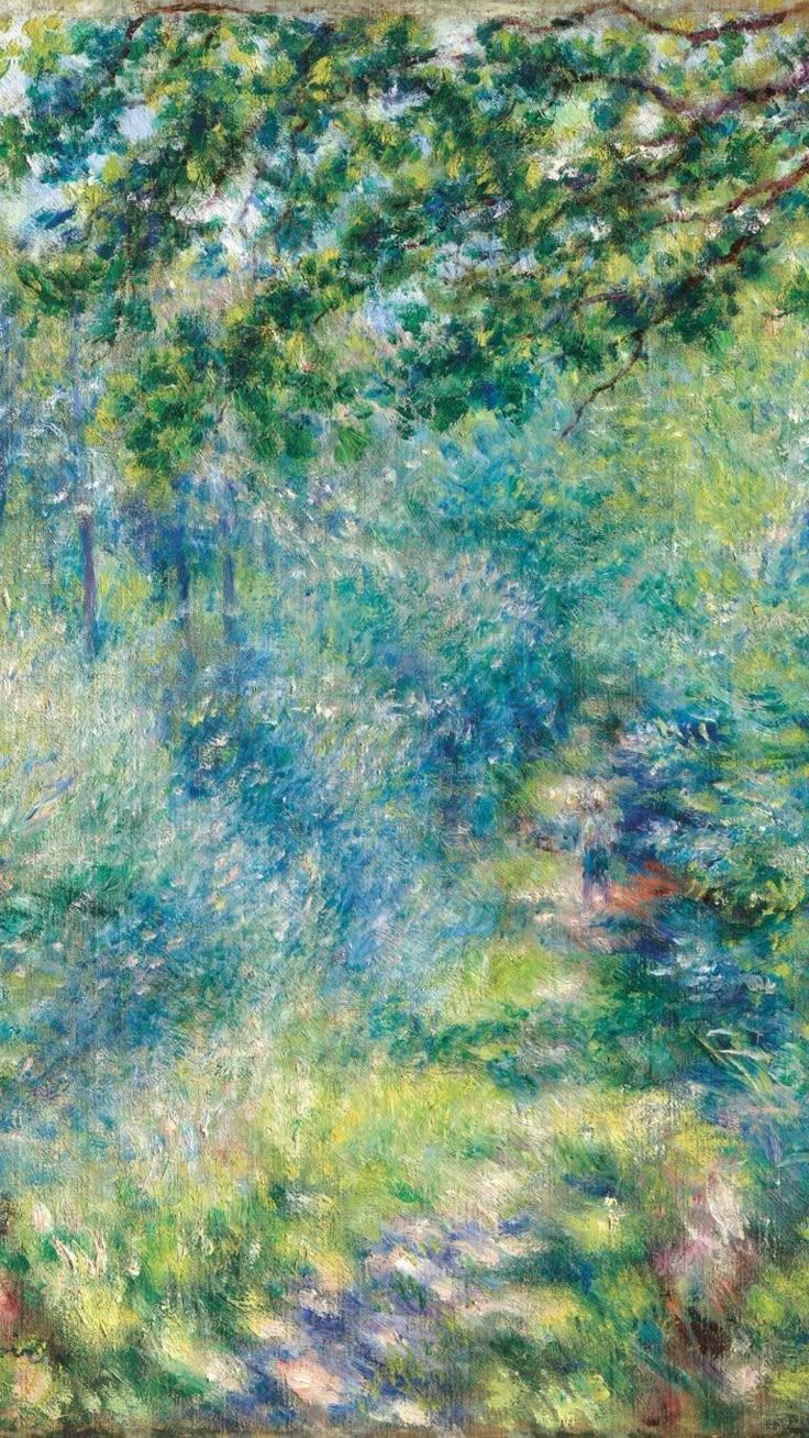 736x1308 Renoir Paintings: Explore the Masterpieces of Impressionist Art. Renoir paintings wallpaper, Renoir garden painting, Renoir