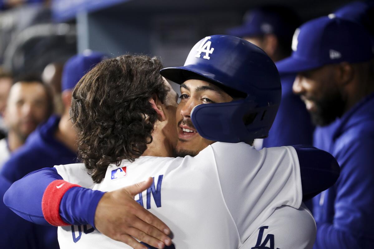 1200x800 James Outman, Miguel Vargas inspire Dodgers and set season tone Angeles Times