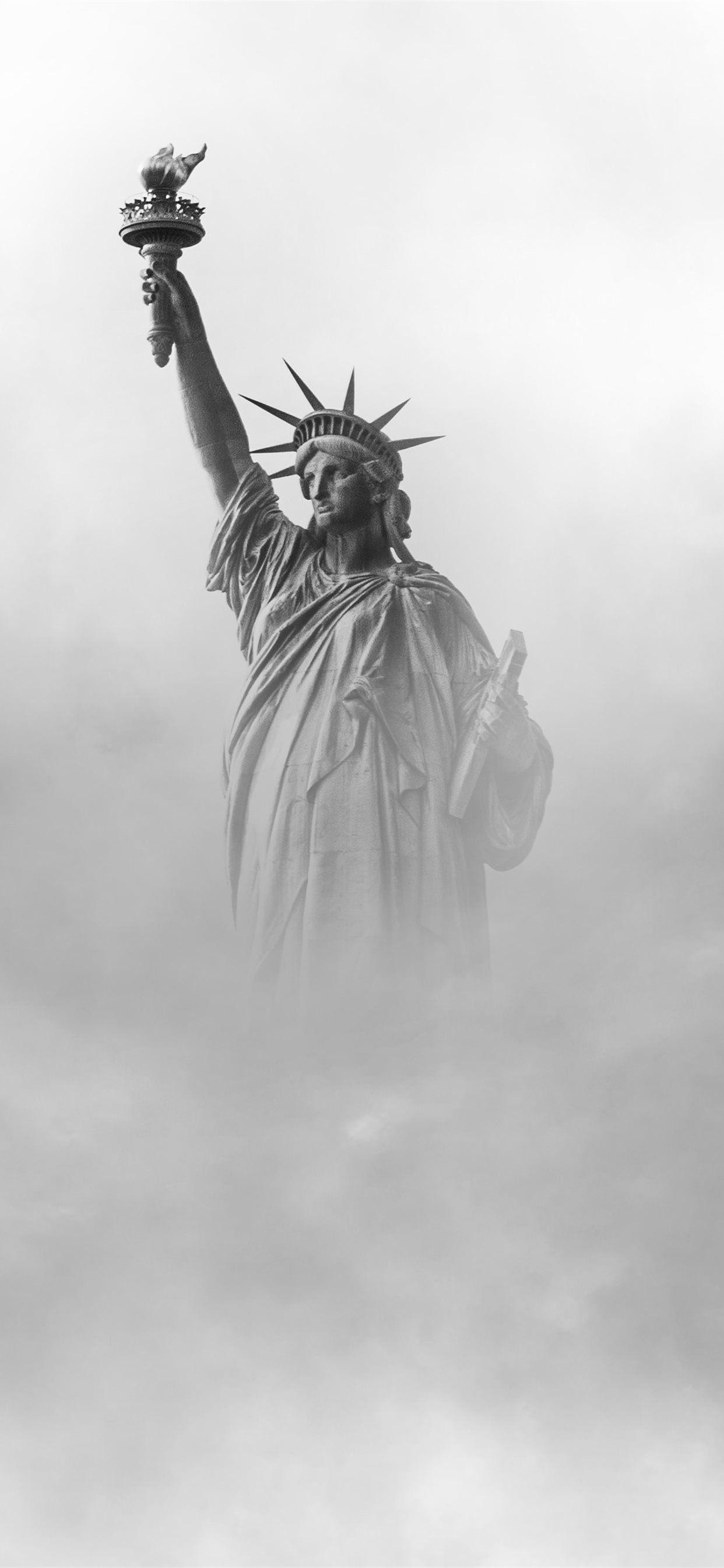1242x2688 Statue of Liberty New York iPhone Wallpaper Free Download