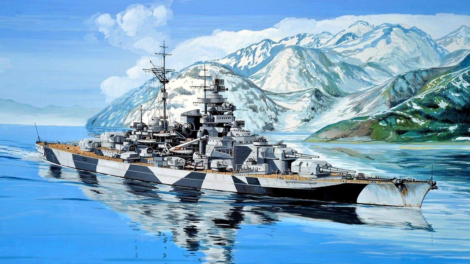 1600x900 The Tirpitz battleship't wait to get this BB