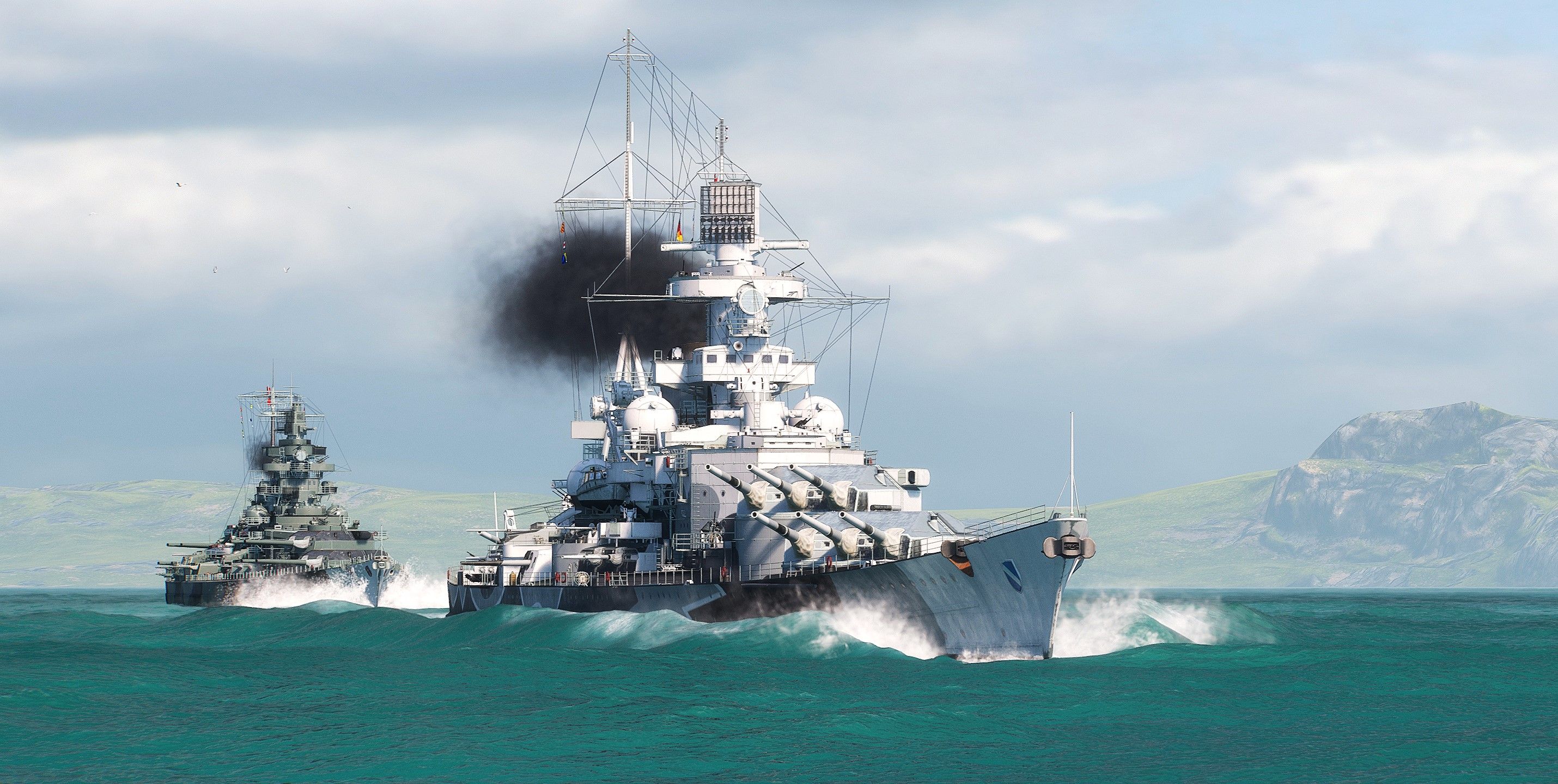 2860x1440 Tier 8 Sprint: Dusting off Tirpitz for a solid run through