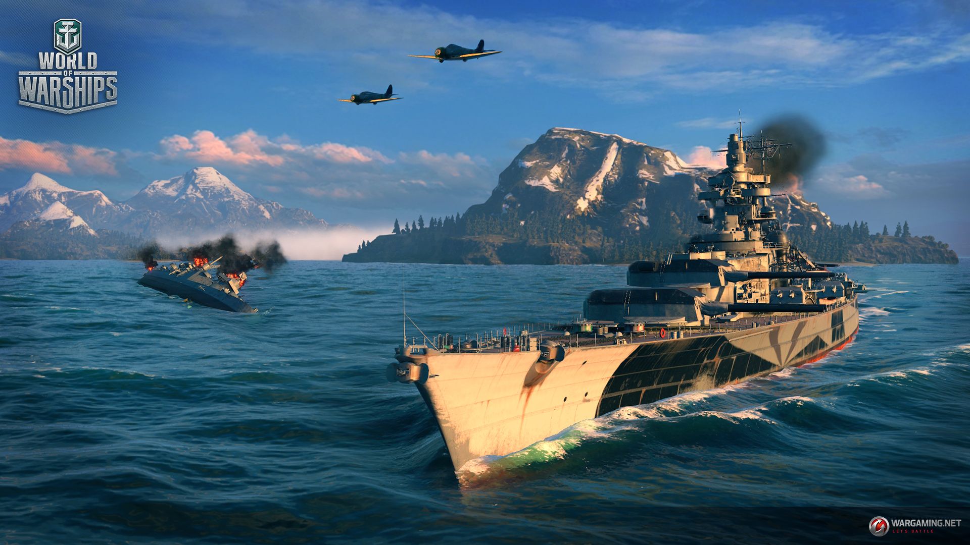 1920x1080 Premium Shop: Tirpitz!. World of Warships