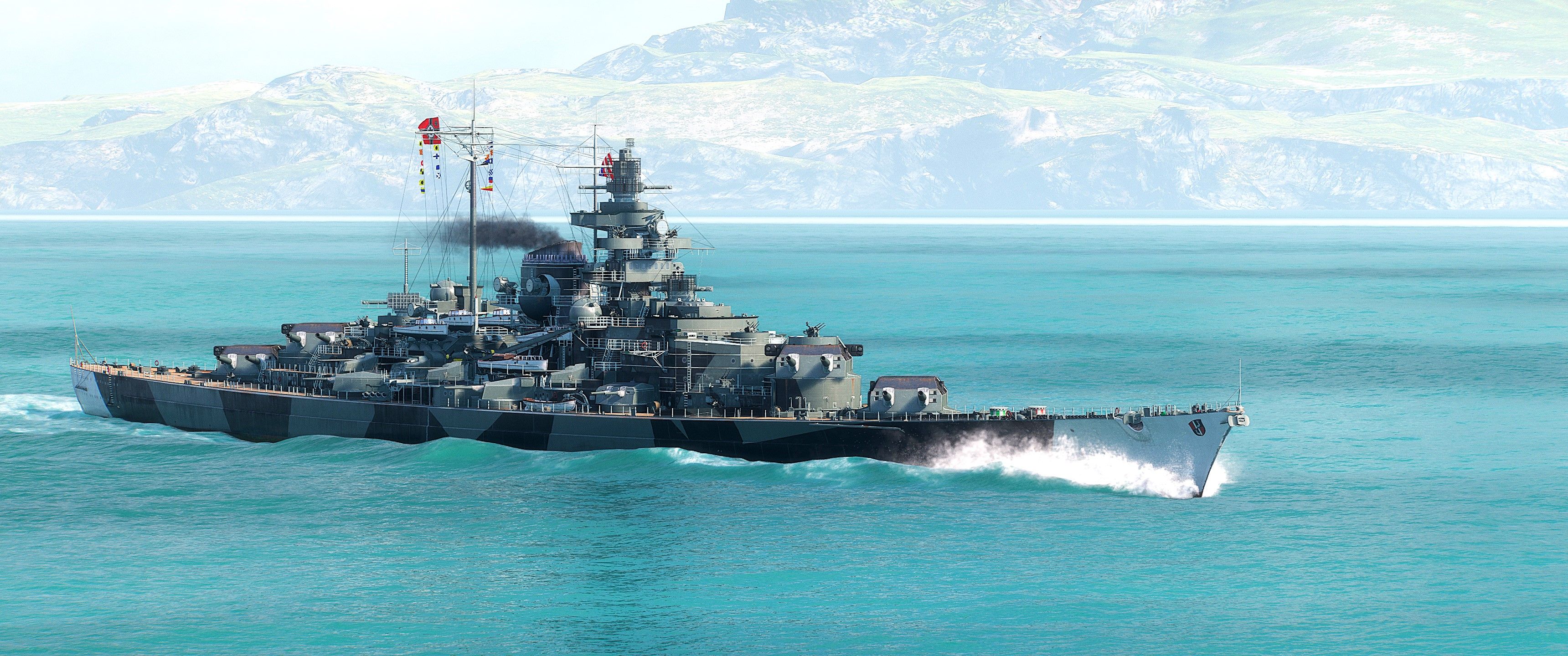 3440x1440 Tier 8 Sprint: Dusting off Tirpitz for a solid run through