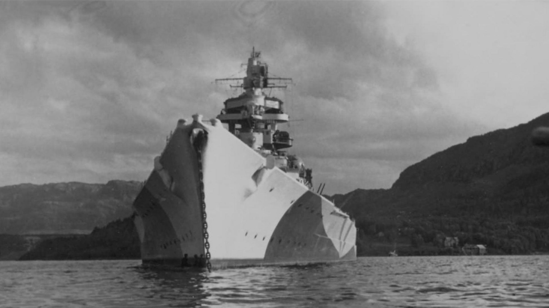 1920x1080 Tirpitz engagement recorded in trees