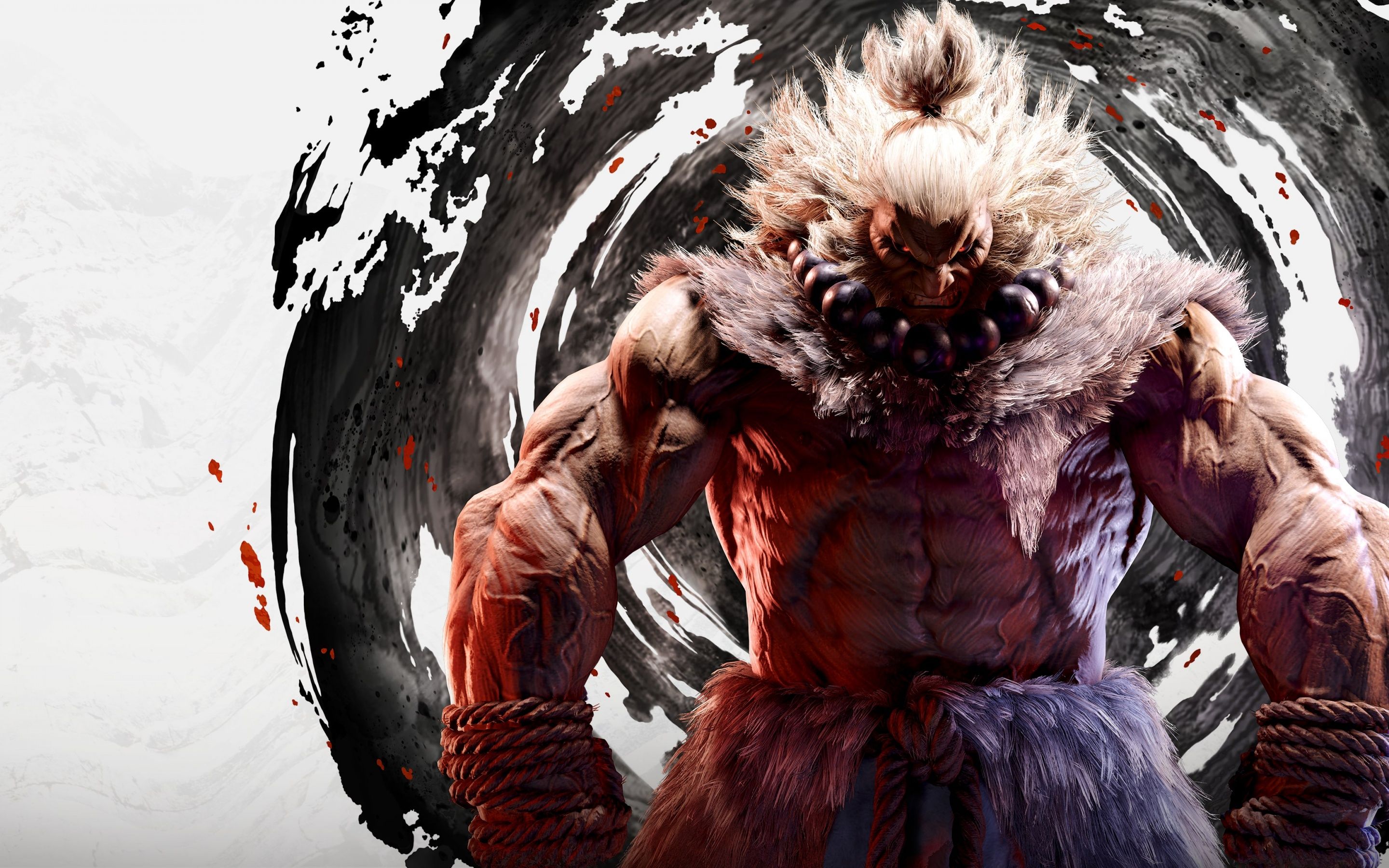 2880x1800 Akuma Wallpaper 4K, Street Fighter 6