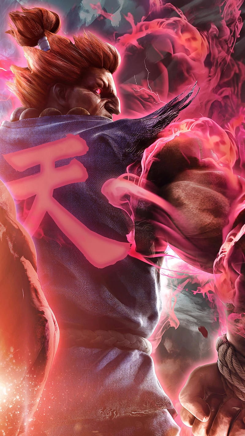 800x1422 Akuma, red, super, HD phone wallpaper