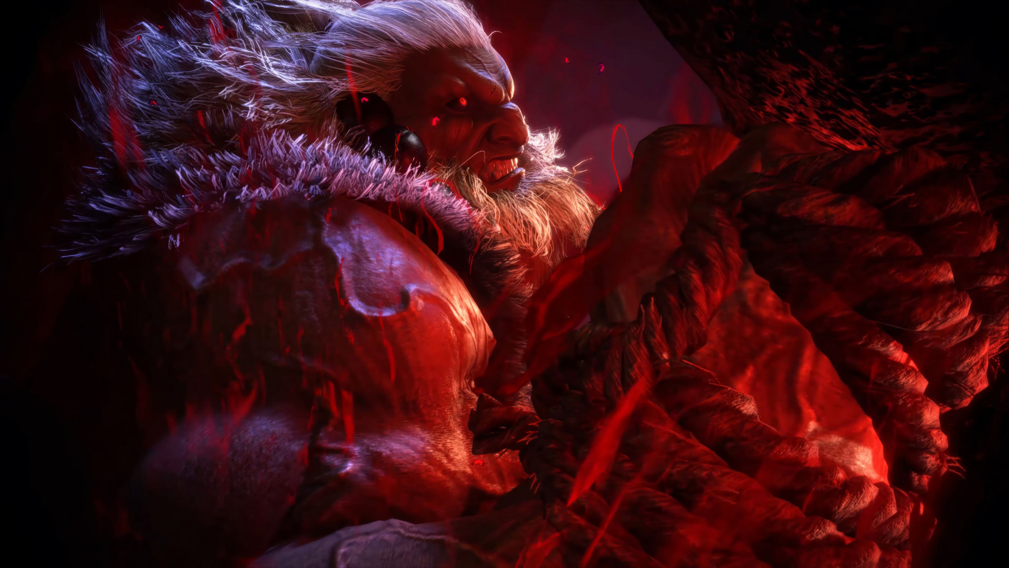 3840x2160 Akuma Street Fighter 6 Game Wallpaper 4K HD PC o
