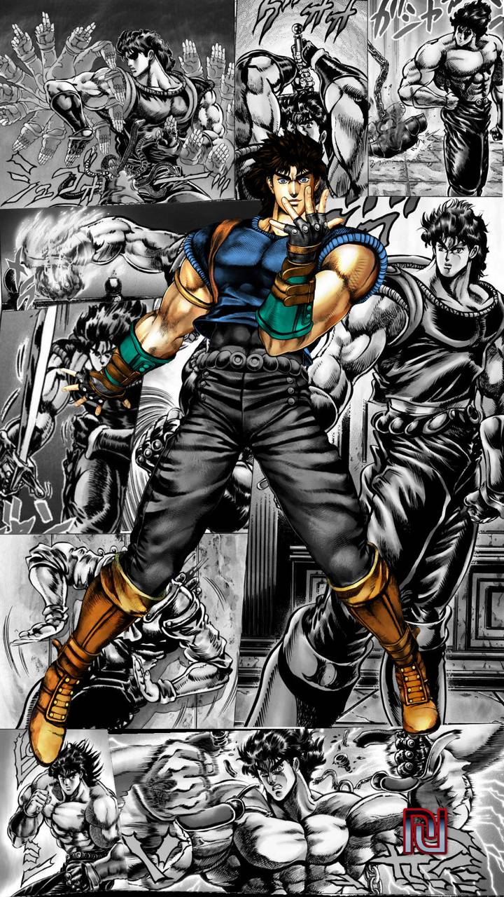 2 Jonathan Joestar Wallpapers for iPhone and Android by Kristina Harmon