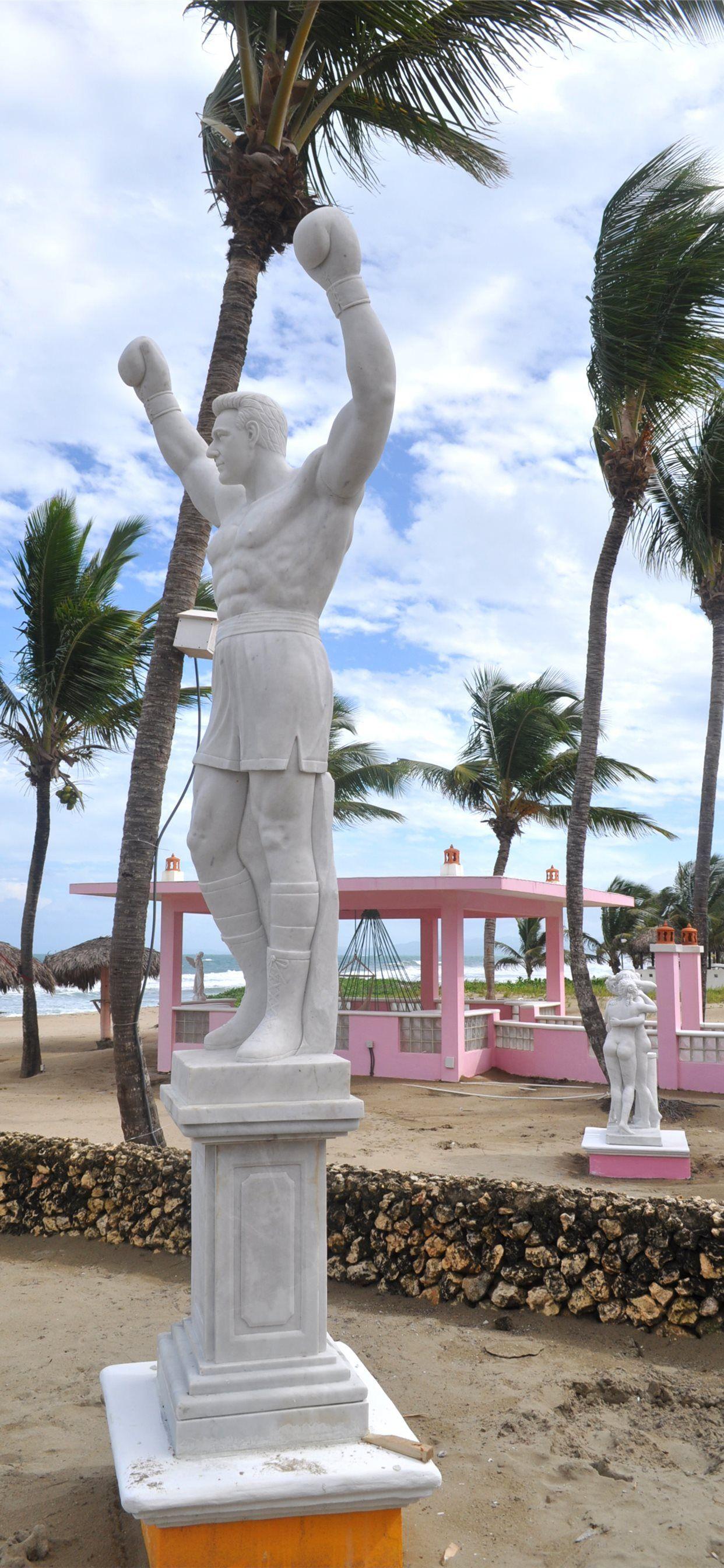 1242x2688 Rocky Statue in Cabarete Dominican Republic Rocky. iPhone