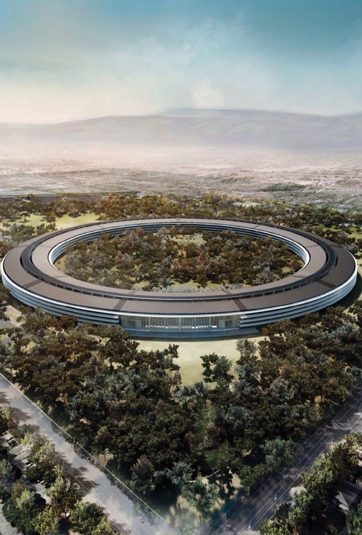 736x1088 The new Apple headquarters in Cupertino, California