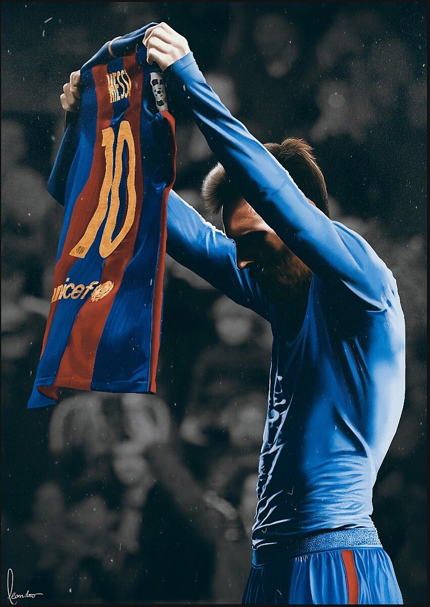 851x1202 Messi Shirt Celebration Wallpaper