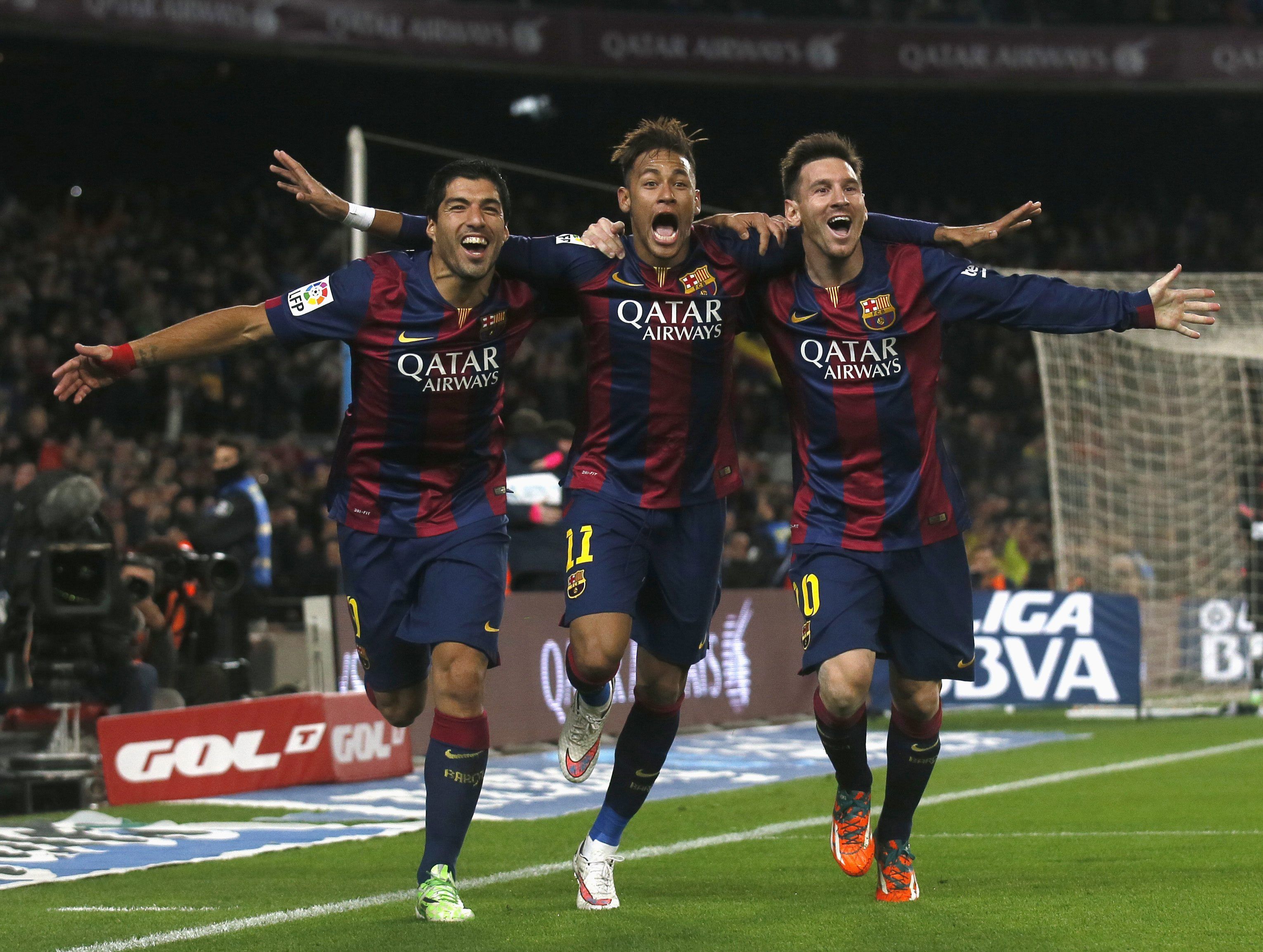 3060x2307 Suárez, Neymar and Messi in an iconic photograph