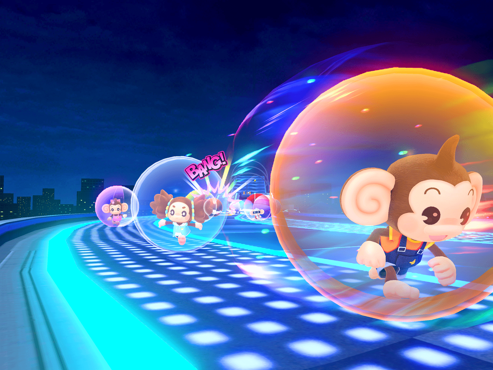 1600x1200 Yakuza studio's Super Monkey Ball Banana Rumble is a lovely throwback