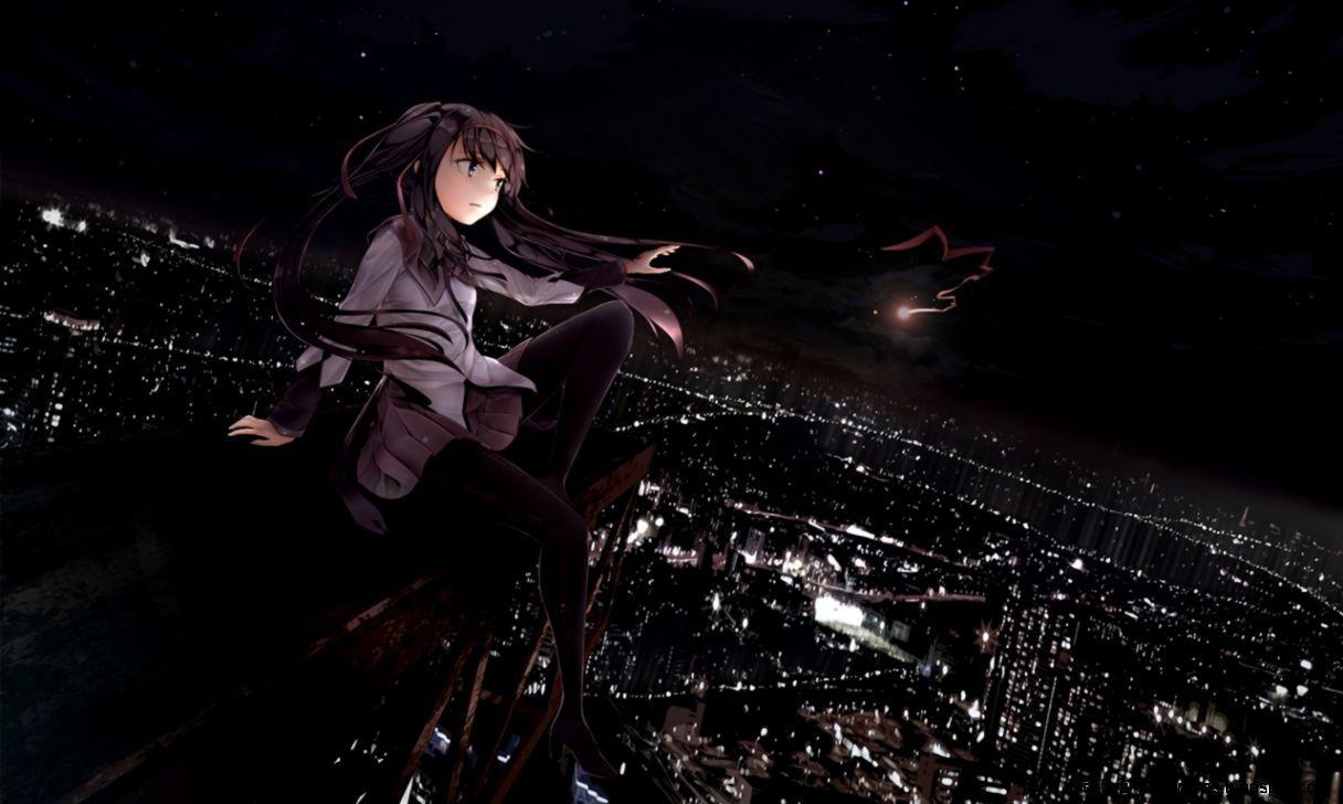 1216x728 Dark Anime Wallpaper. Best Wallpaper HD