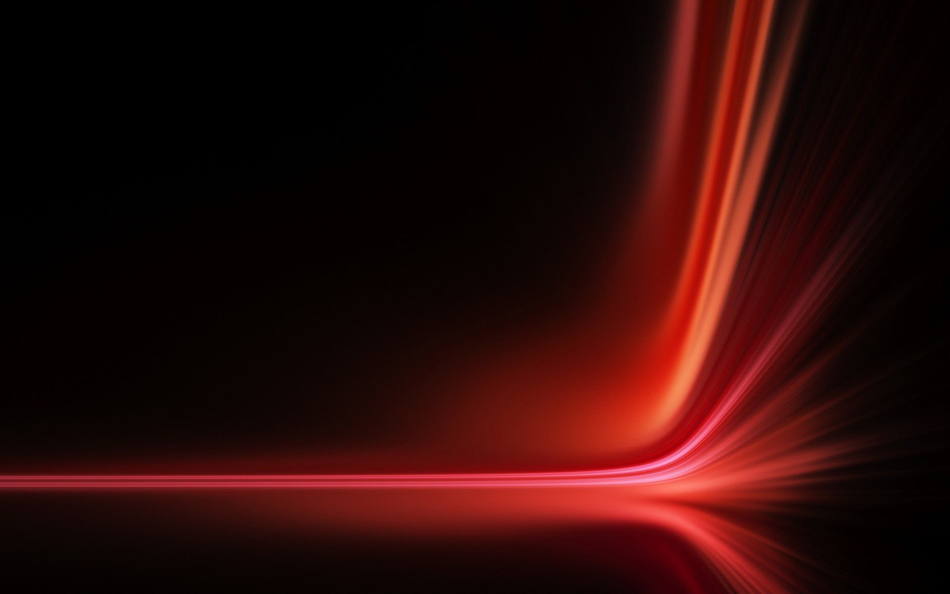 1920x1200 Flowing Red Lines