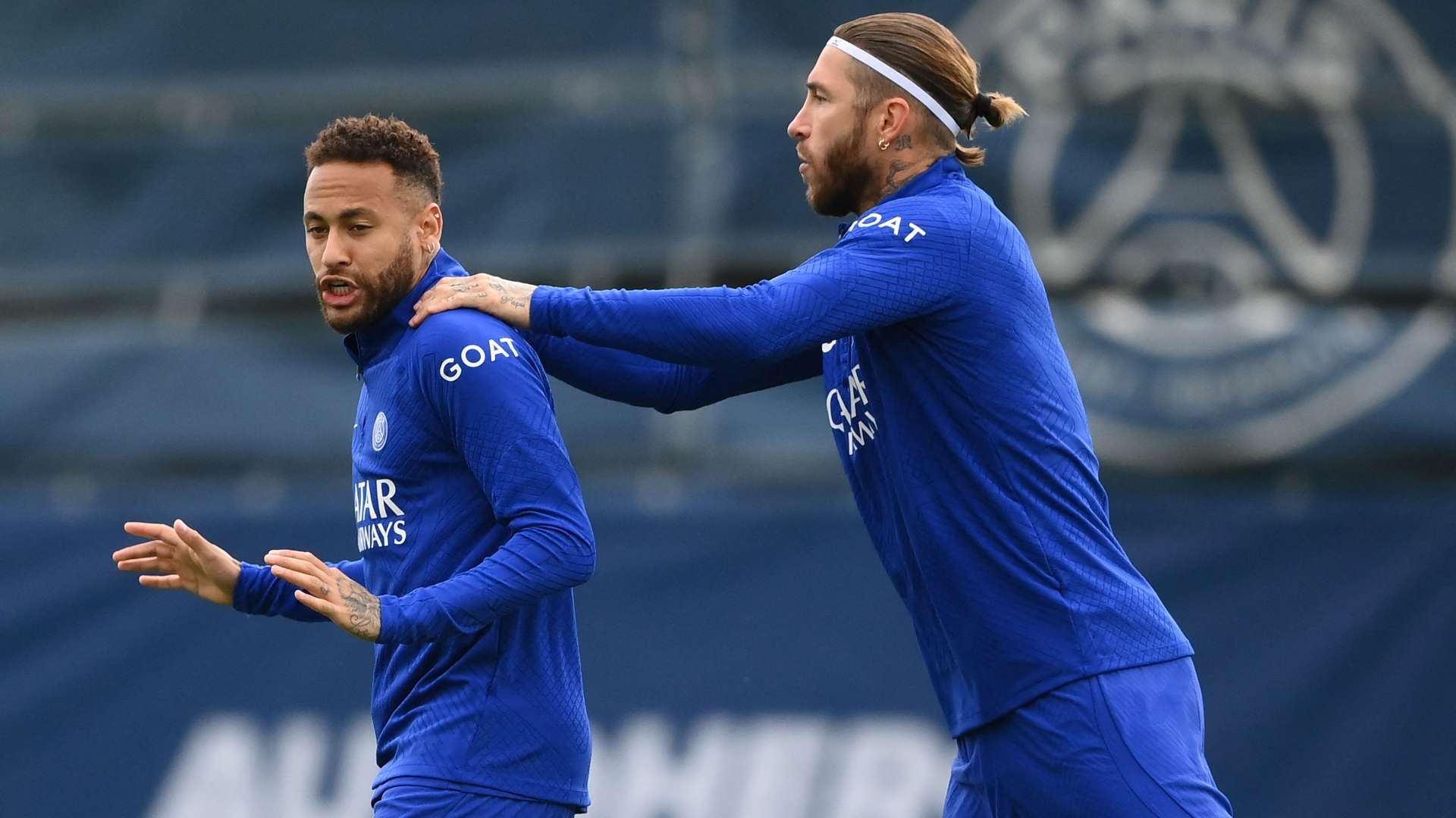 1920x1080 Double boost for PSG! Neymar and Ramos return to training ahead of Marseille Classique showdown. Goal.com Malaysia