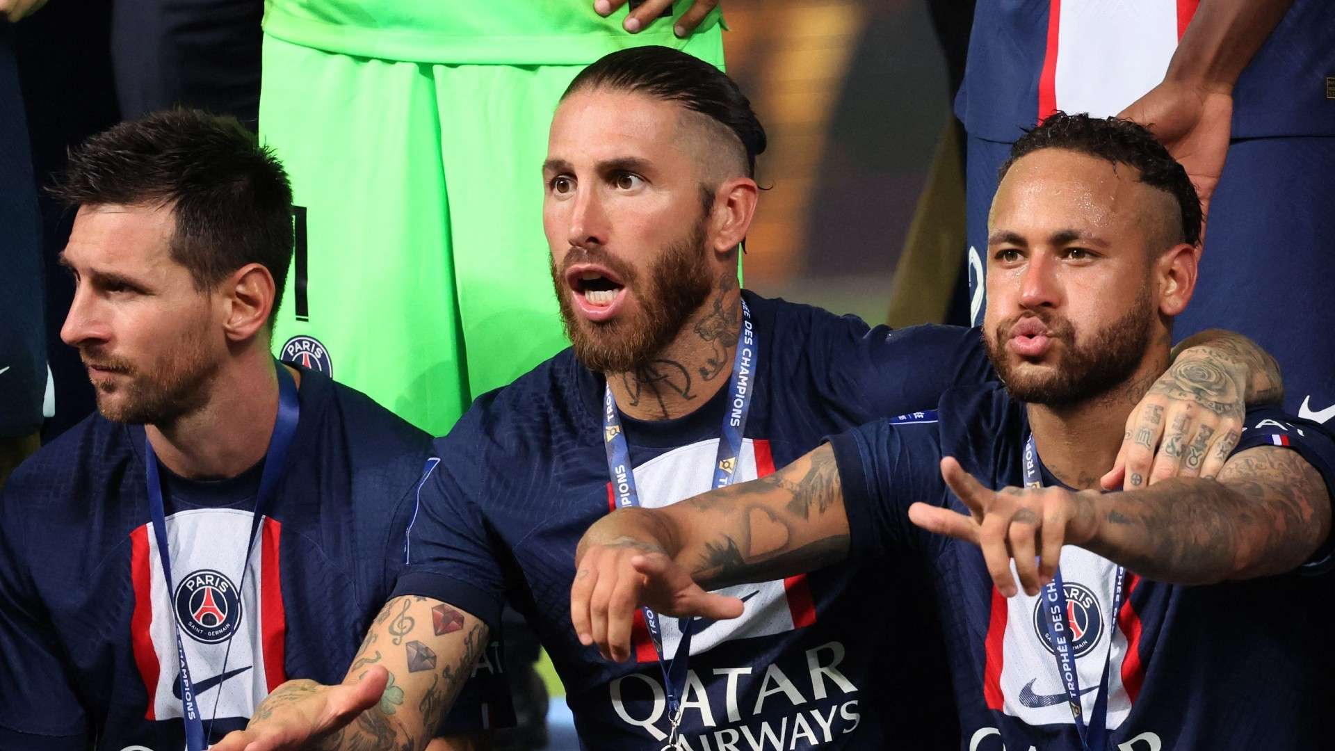 1920x1080 Watch: Messi, Neymar and Ramos all score as PSG cruise to Trophee des Champions. Goal.com English Oman