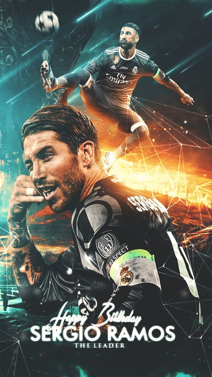 736x1308 Sergio Ramos #football #realmadrid #wallpaper #art