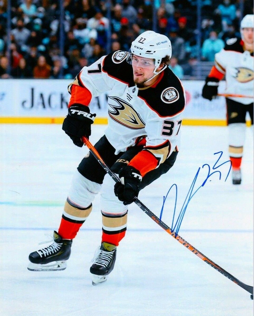 963x1200 MASON MCTAVISH autographed SIGNED ANAHEIM DUCKS 8X10 photo