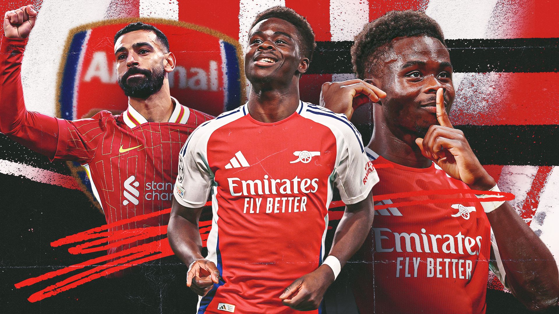 1920x1080 Bukayo Saka can be Arsenal's answer to Mohamed Salah! Liverpool's Egyptian King is the benchmark Gunners' wing wizard's more than capable of matching Reds great & becoming Premier League's best