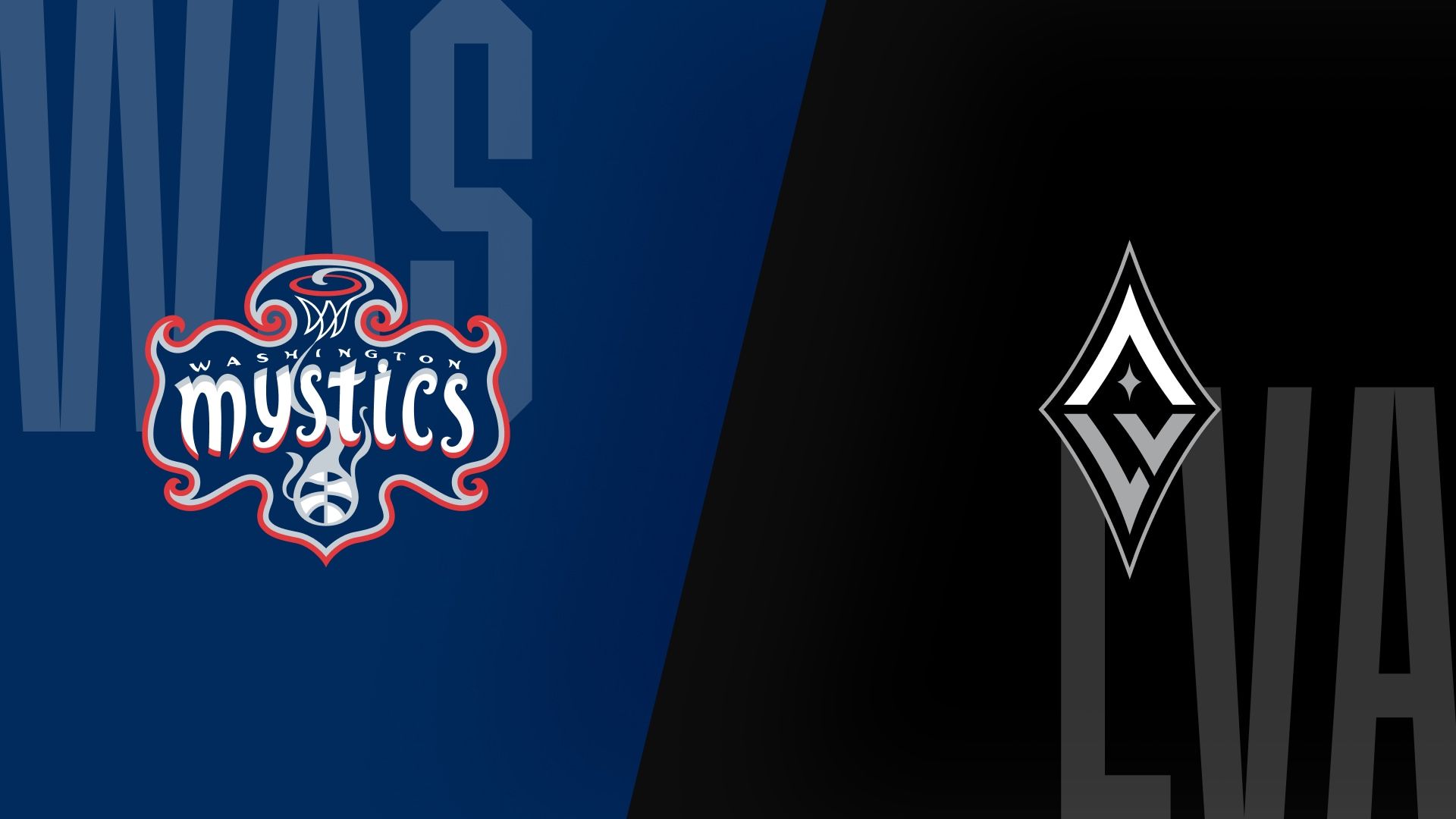 1920x1080 Washington Mystics vs Las Vegas Aces Aug 2026 Game Summary