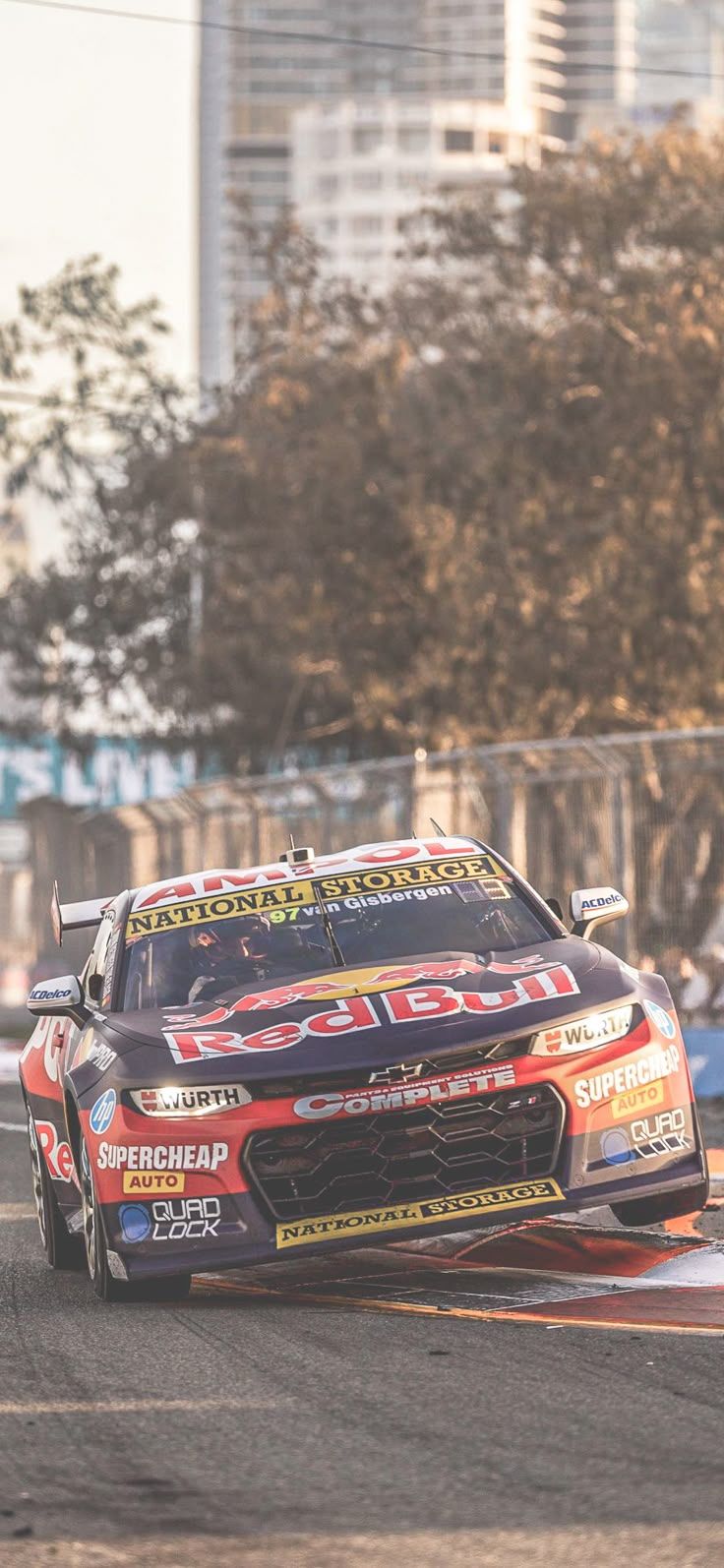 736x1594 Shane van Gisbergen Red Bull Ampol Racing Gold Coast 500 iPhone Wallpaper