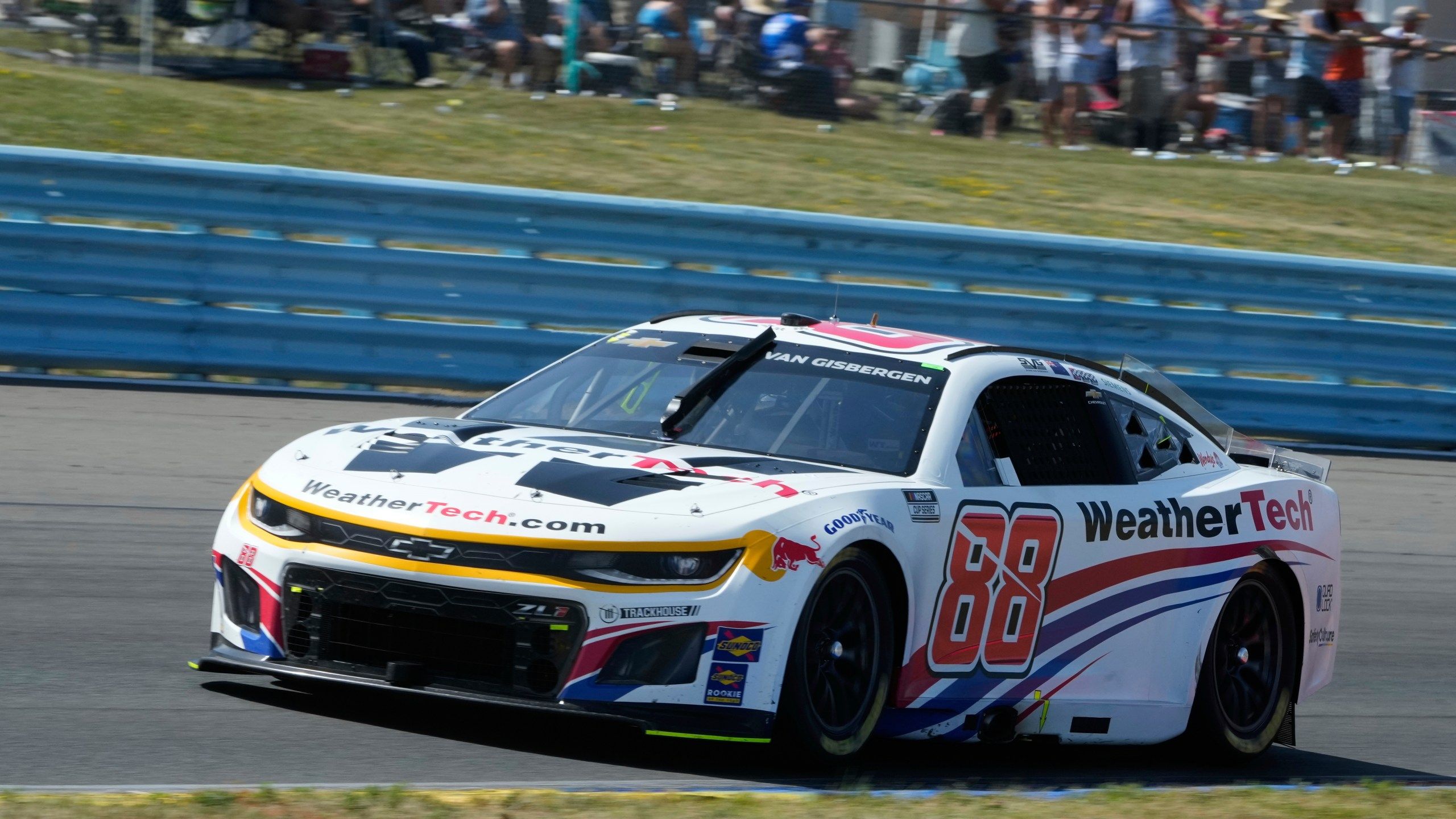 2560x1440 Rookie Shane van Gisbergen remains NASCAR's king of the road courses with 4th victory of the season