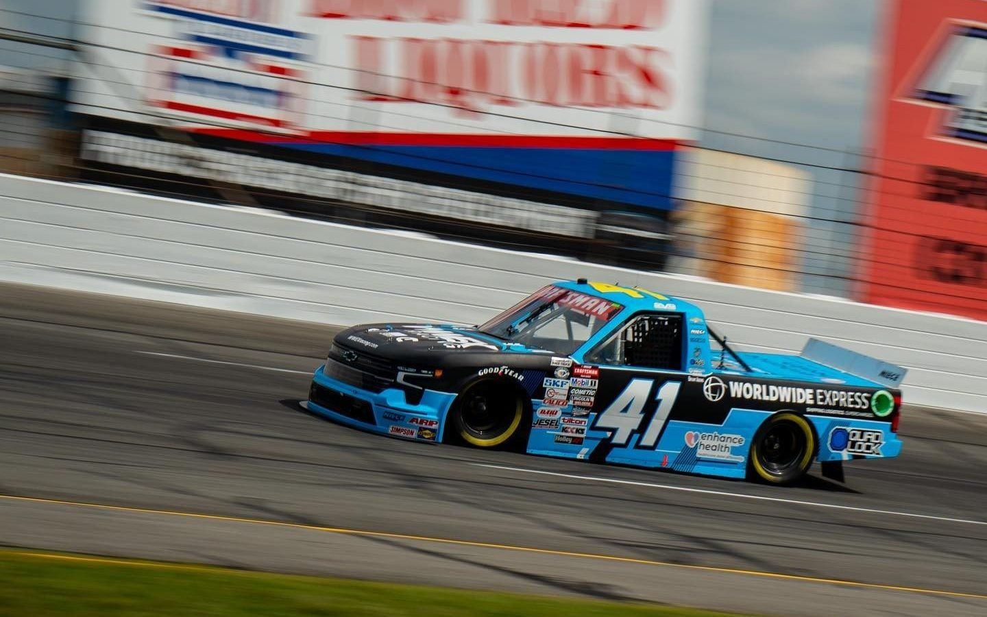 1440x900 Van Gisbergen finishes 19th in NASCAR Truck Series oval debut