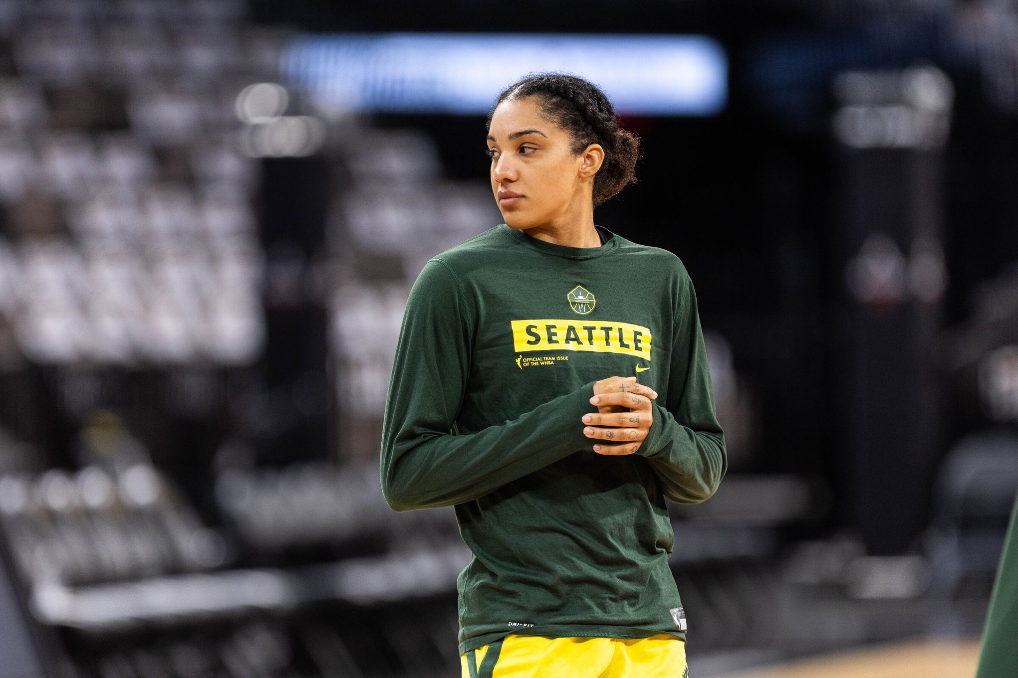 2040x1360 Storm suddenly optimistic Gabby Williams will rejoin team. The Seattle Times