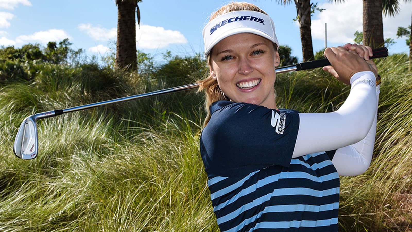 1600x900 Brooke Henderson Swing Golf Simulators. Champion Proven Technology