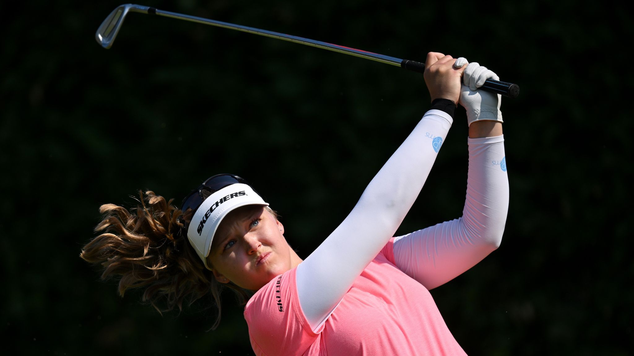 2048x1152 Evian Championship: Brooke Henderson makes history with second successive 64 to take lead