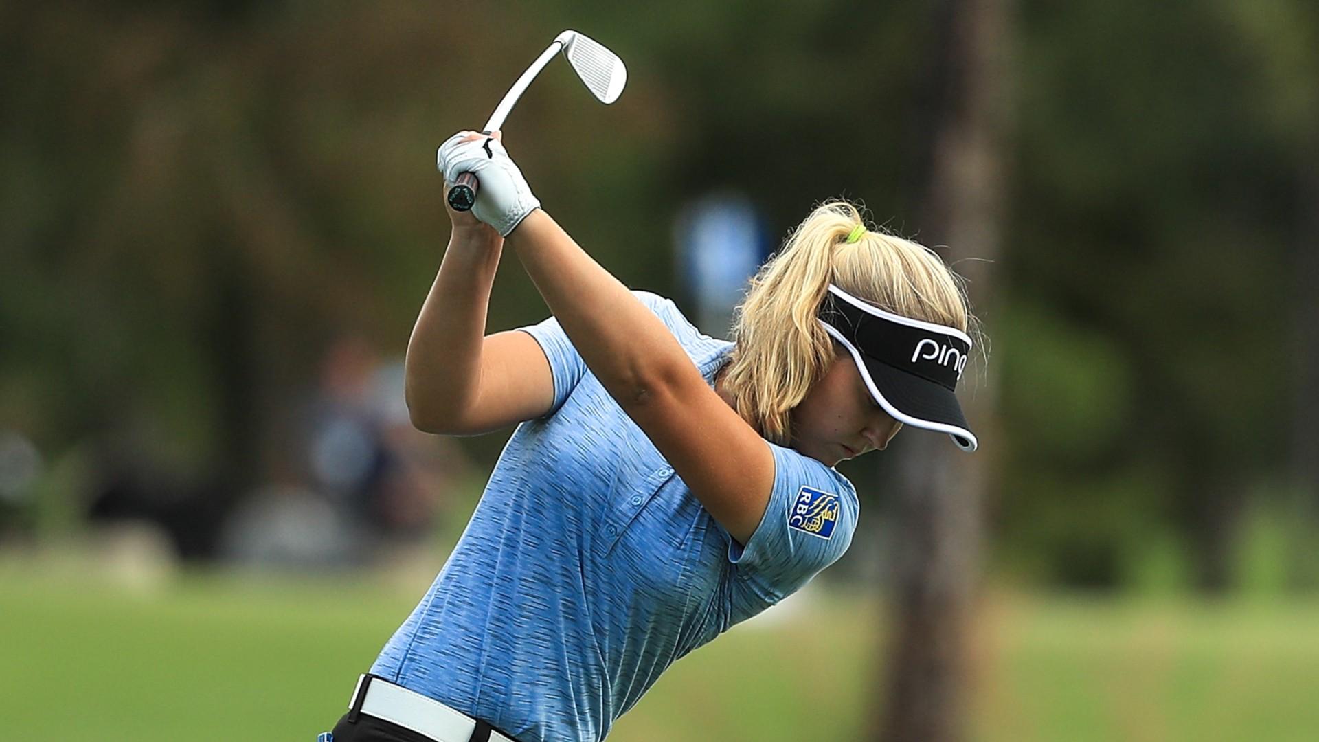 1920x1080 Brooke Henderson holds share of lead through one round of LPGA season opener
