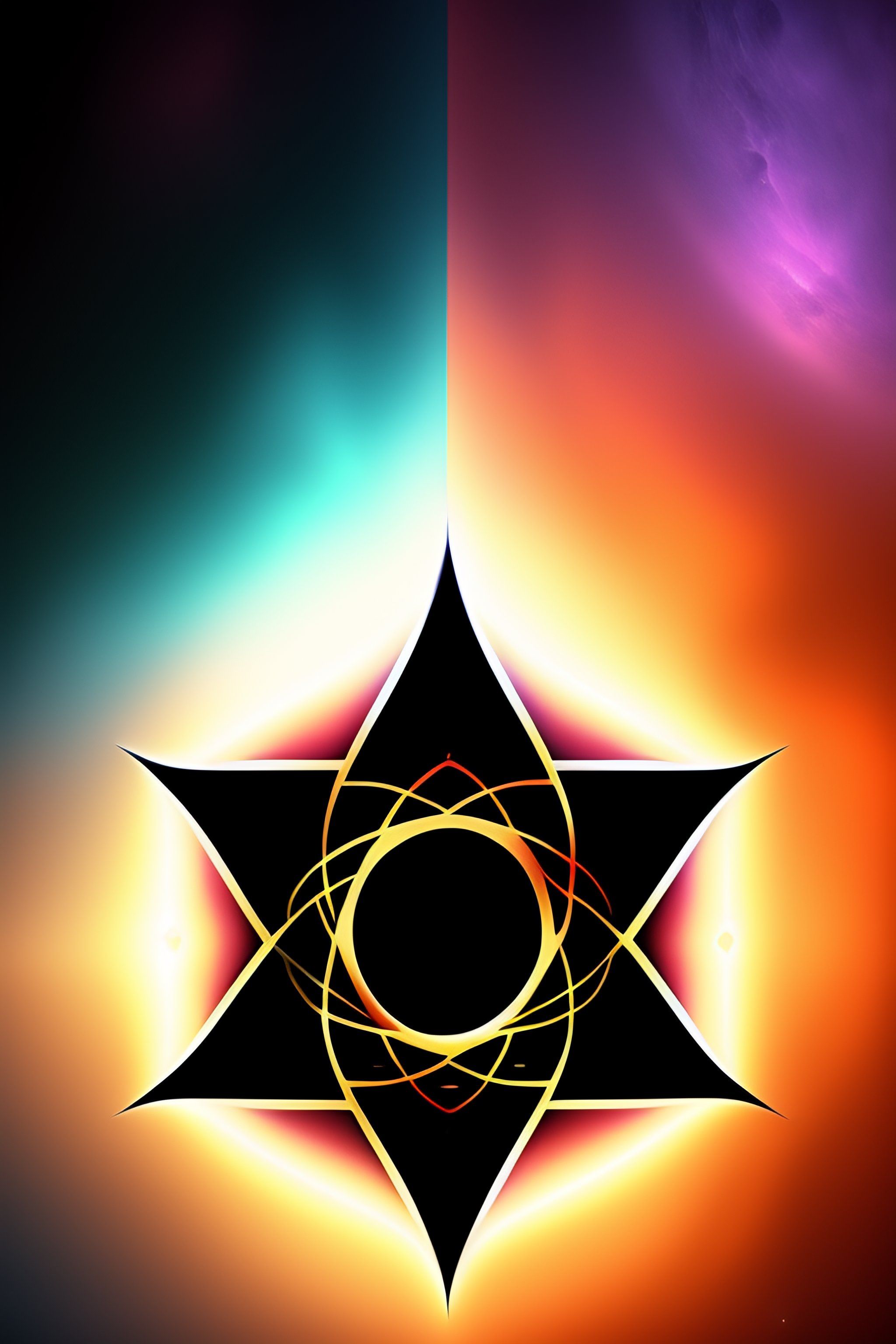 2048x3072 Lexica hexagram wallpaper