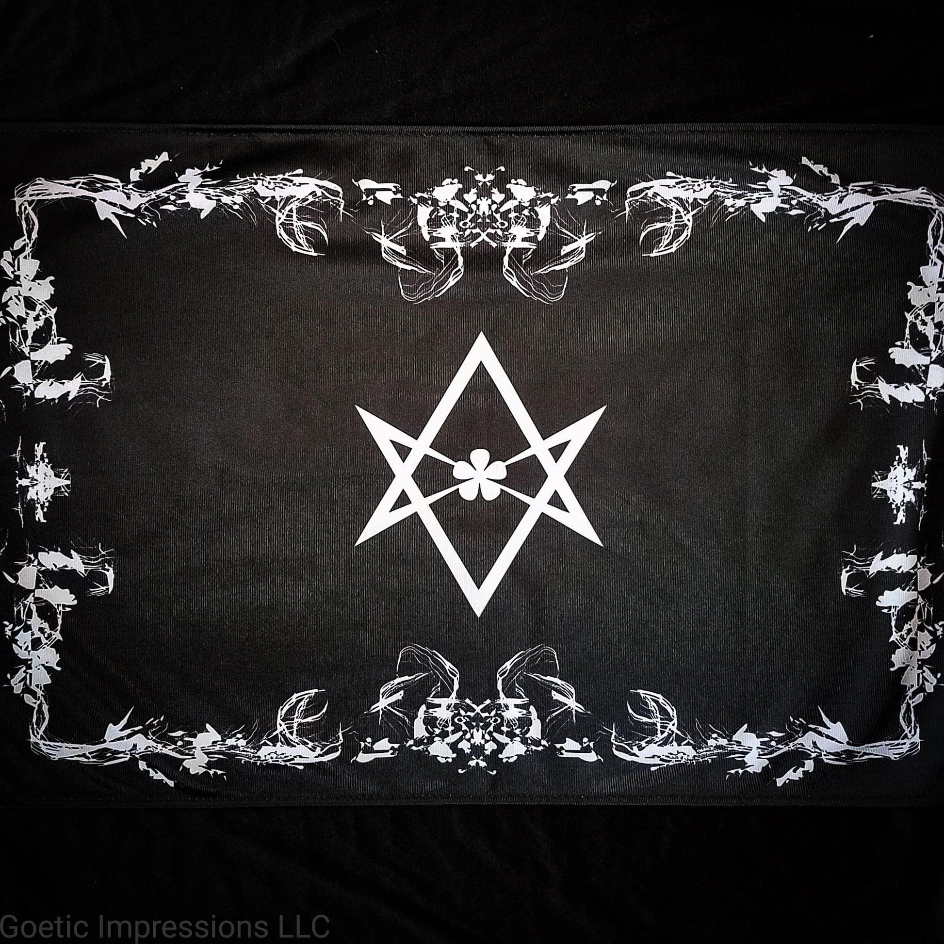 1946x1946 Unicursal Hexagram Altar Cloth