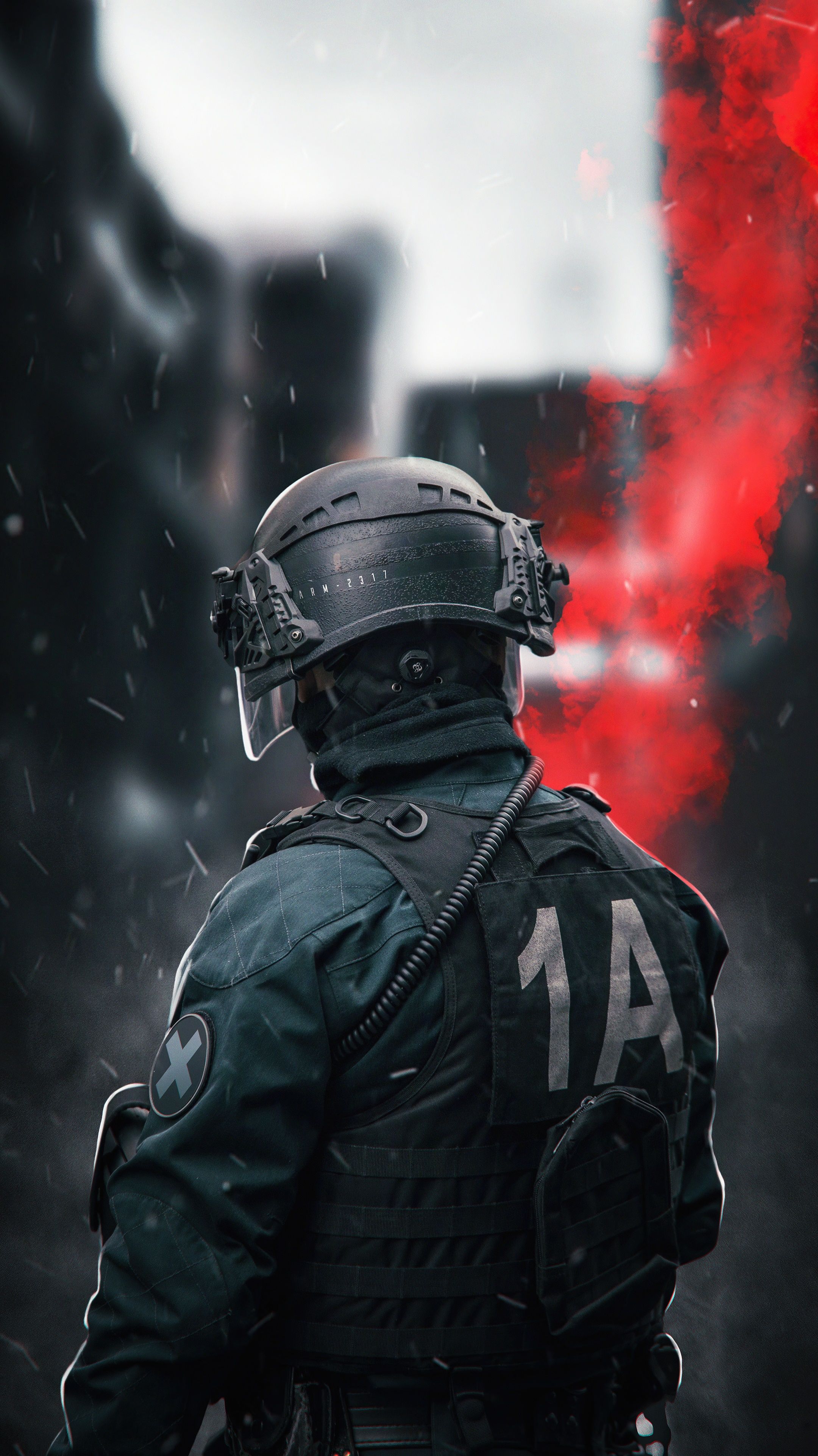 2160x3840 Police 4k Wallpaper