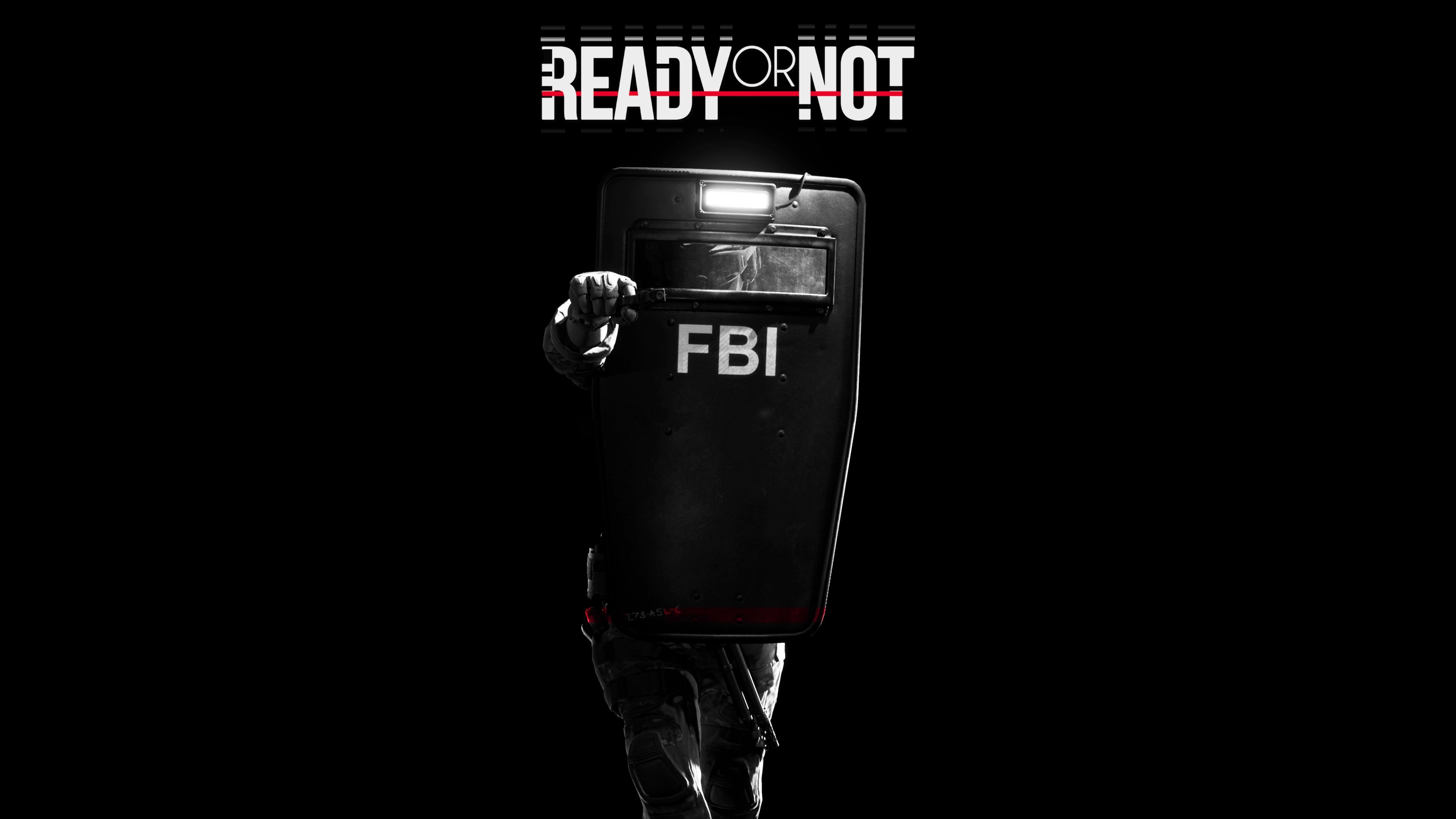 3840x2160 Ready or Not Wallpaper 4K, FBI, Police, Shield