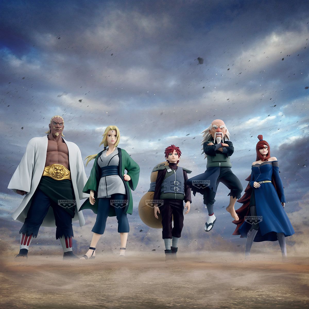 1200x1200 Naruto Shippuden Five Kage Reunited Figures [Pre Order Jul 2026]