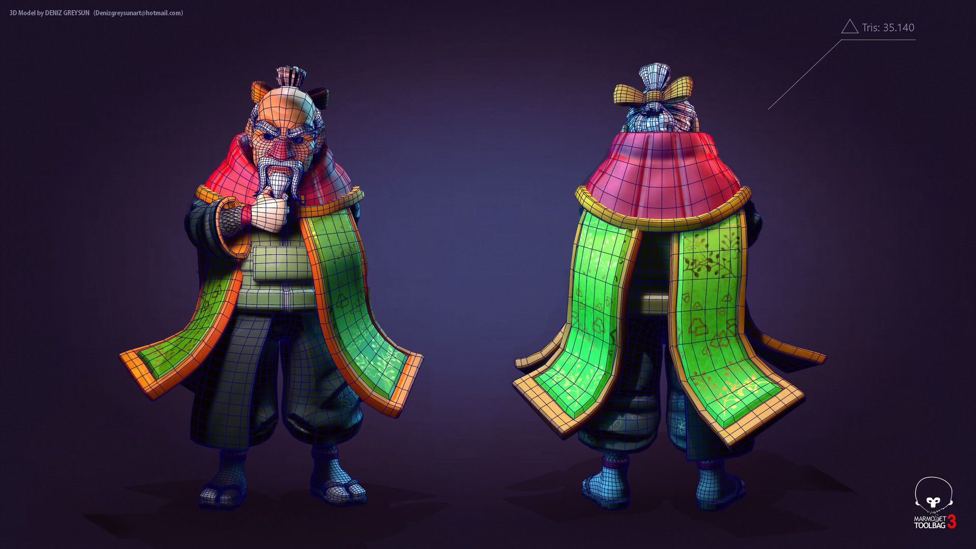 1920x1080 Stylized Onoki