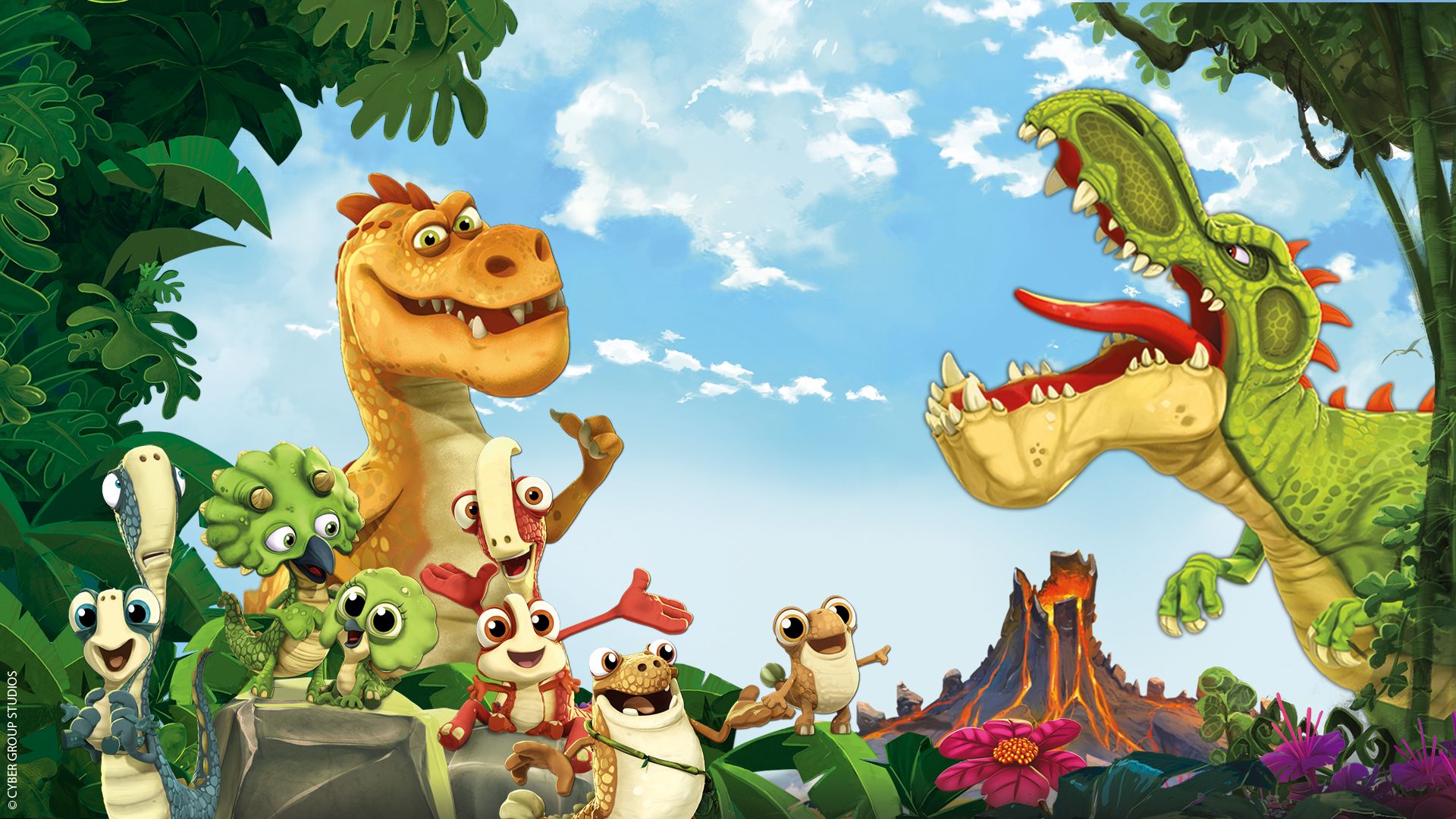 1920x1080 Cyber Group Studios, United Smile Tap Jay as U.S. Distributor of ' Gigantosaurus' Toys