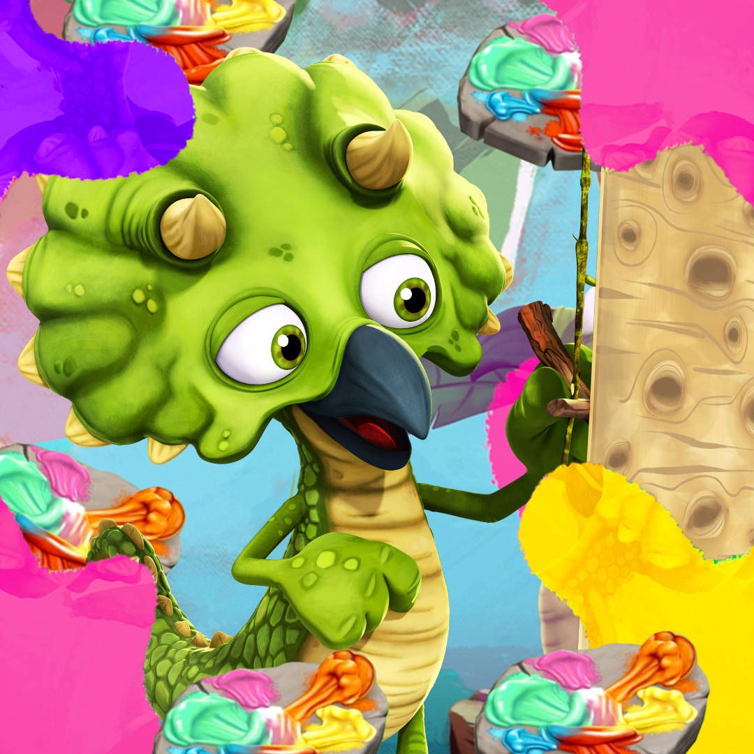 1080x1080 Download El Reino Infantil Gigantosaurus Wallpaper