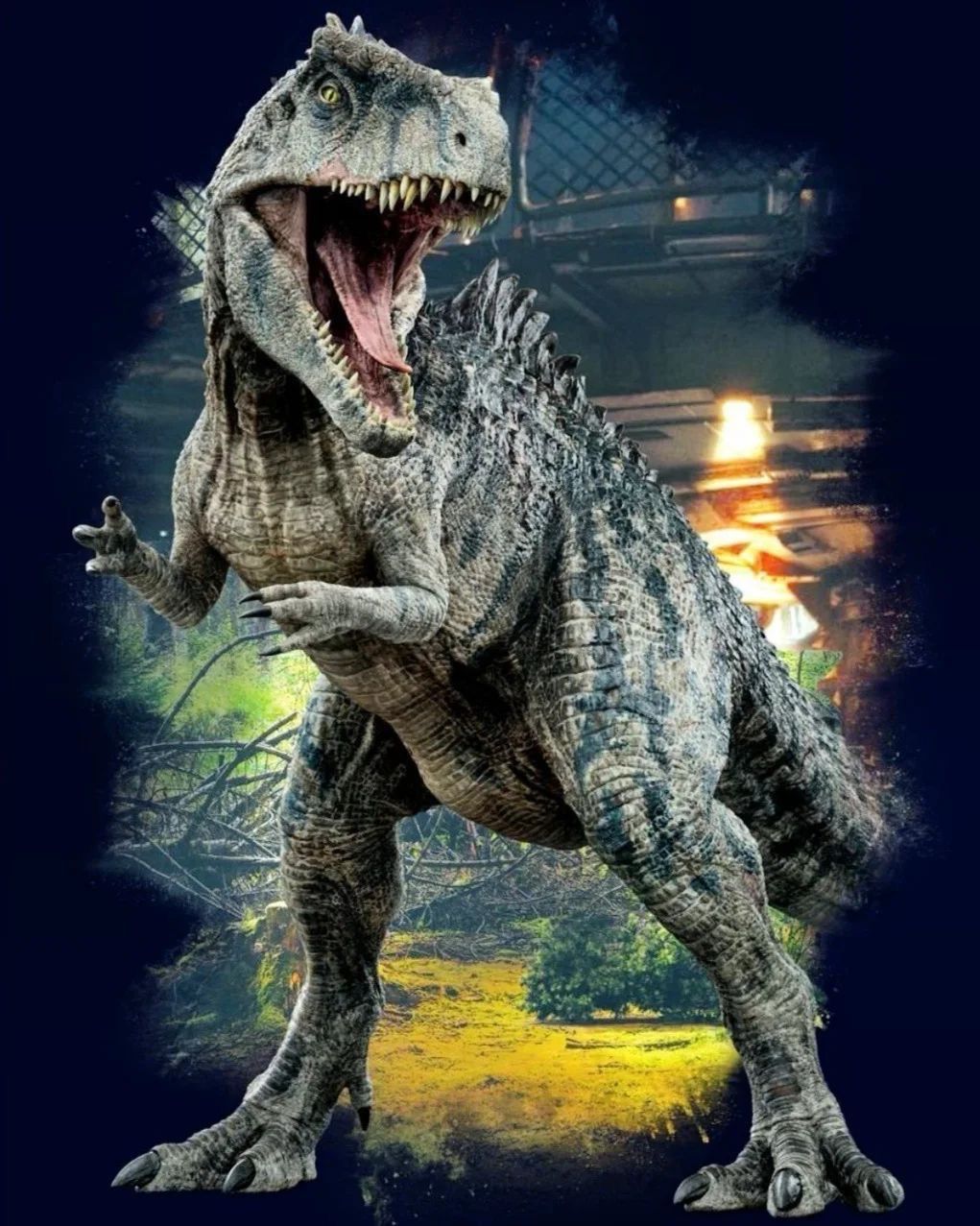 1021x1277 Jurassic World Giganotosaurus Wallpaper